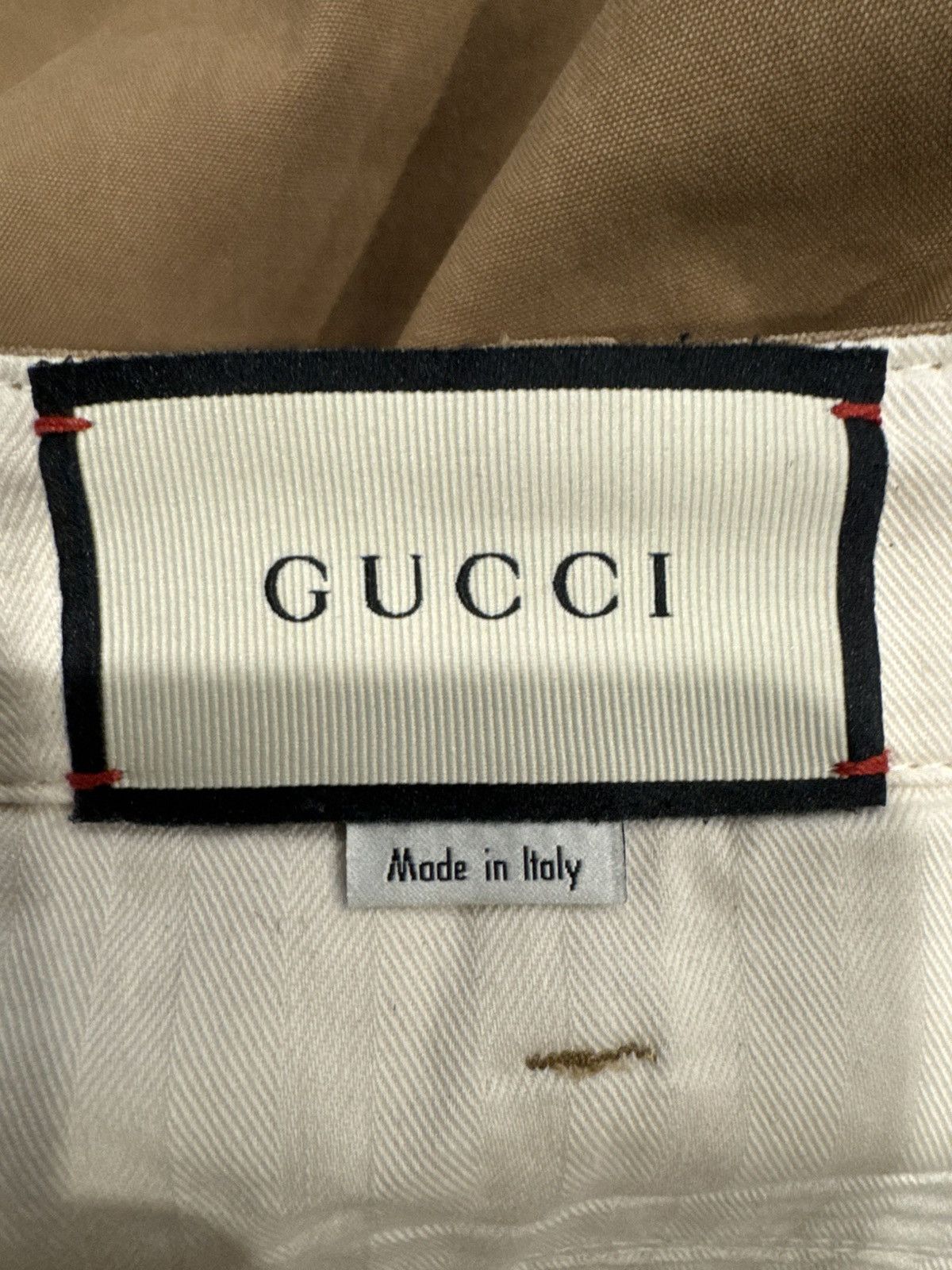 Gucci Ouroboros Print Cotton Chino Size US 36 / EU 52 - 2 Thumbnail