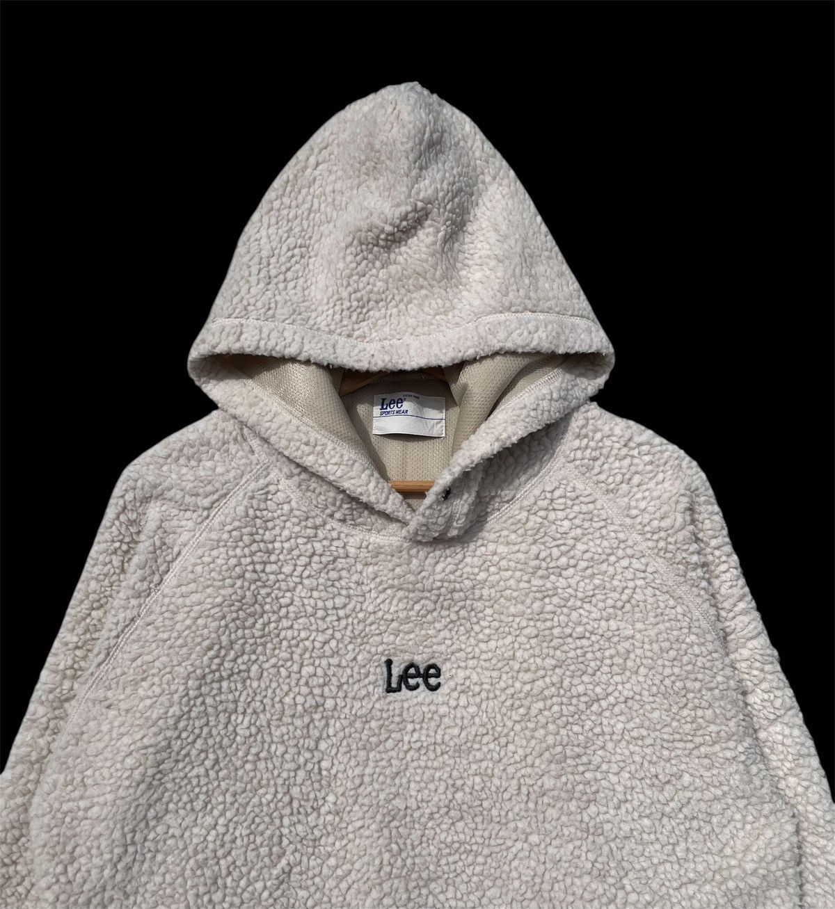 Lee 🔥Accept Binding🔥 Lee fleece hoodie with embroidery logo Size US L / EU 52-54 / 3 - 2 Thumbnail