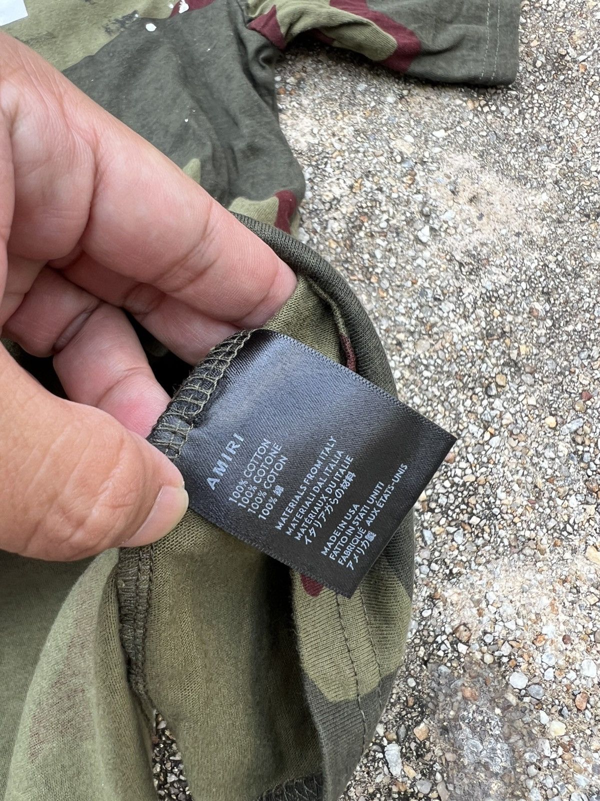 Amiri Amiri Army Design Shirt Size US M / EU 48-50 / 2 - 5 Thumbnail