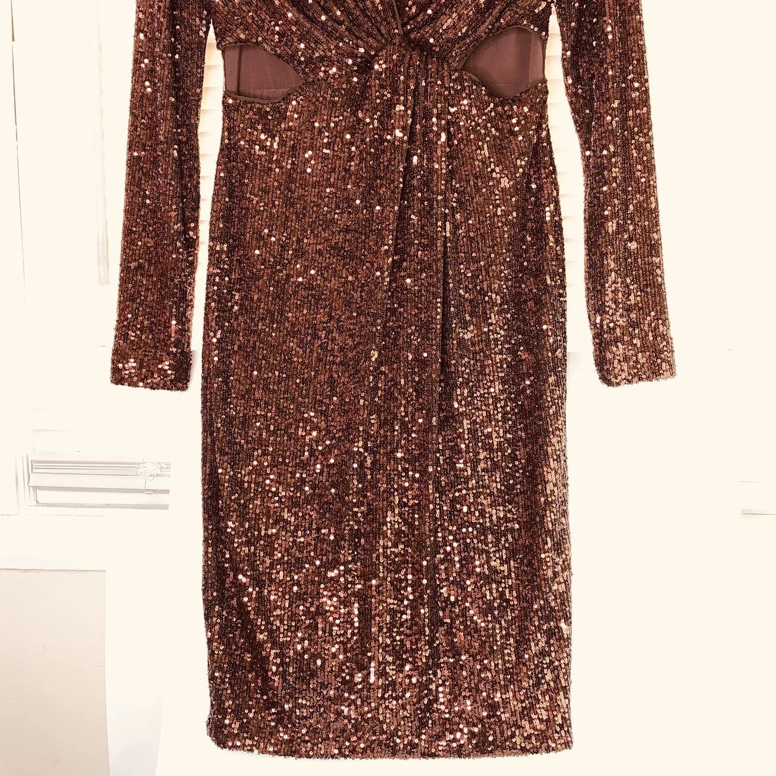 Ralph Lauren Ralph Lauren Sequinned Sheath Dress Size 4 Side-Cutout Size S / US 4 / IT 40 - 4 Thumbnail