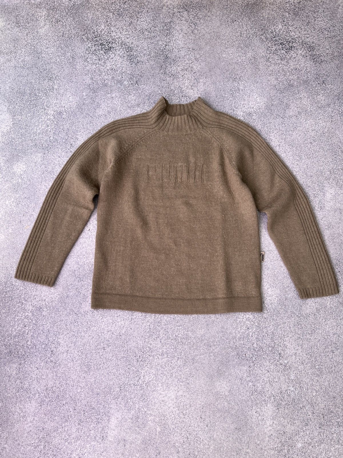 Puma × Vintage Vintage Puma 90s wool sweater Size US S / EU 44-46 / 1 - 1 Thumbnail