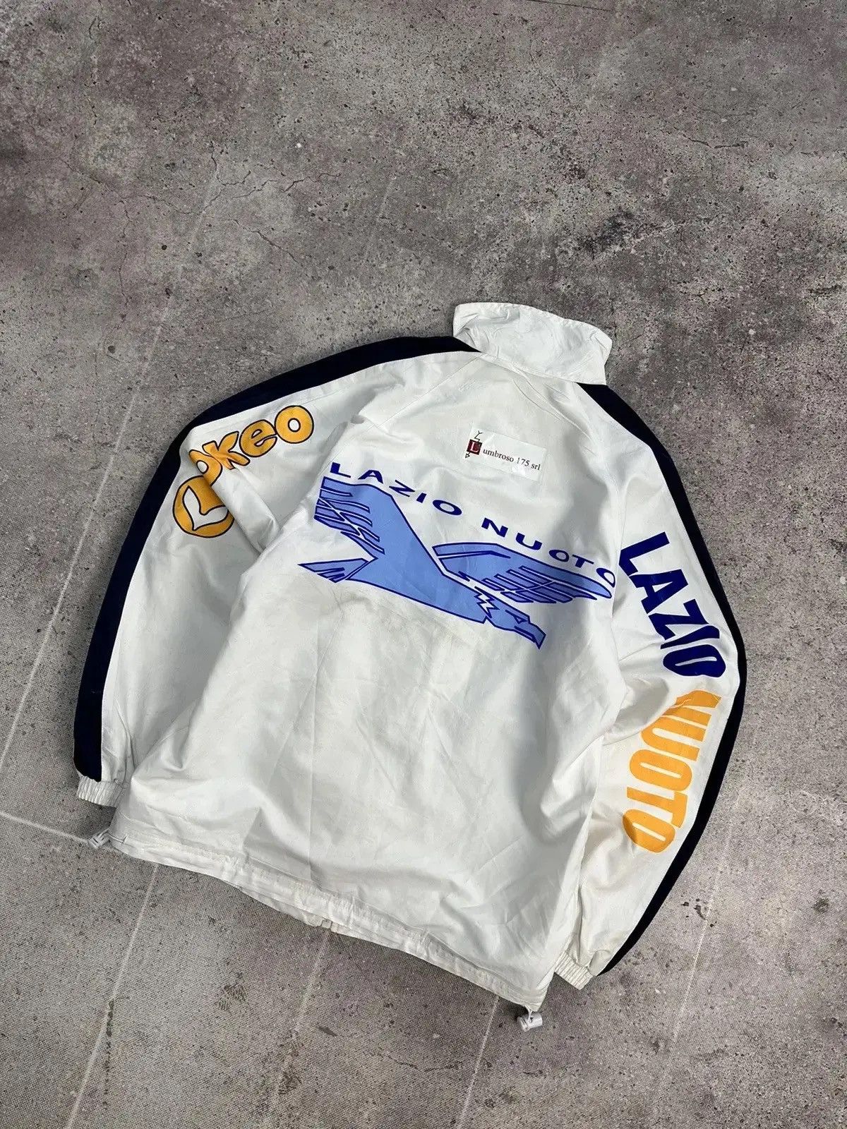 Japanese Brand × Vintage SALE💣💣Nike Lazio vintage zip hoodie football Soccer Jersey Size US S / EU 44-46 / 1 - 12 Thumbnail