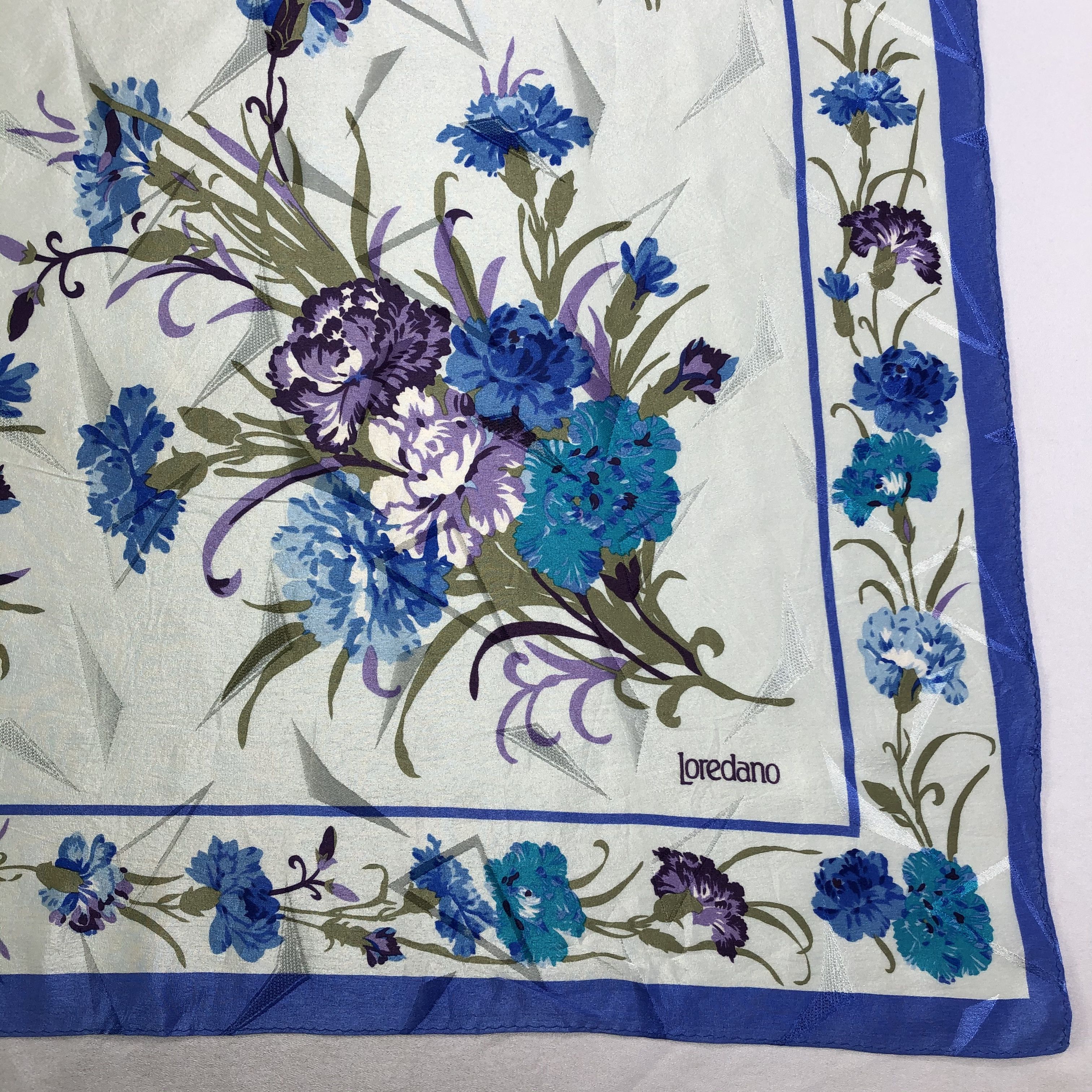Vintage Vintage Loredano Silk Scarf Size ONE SIZE - 4 Thumbnail