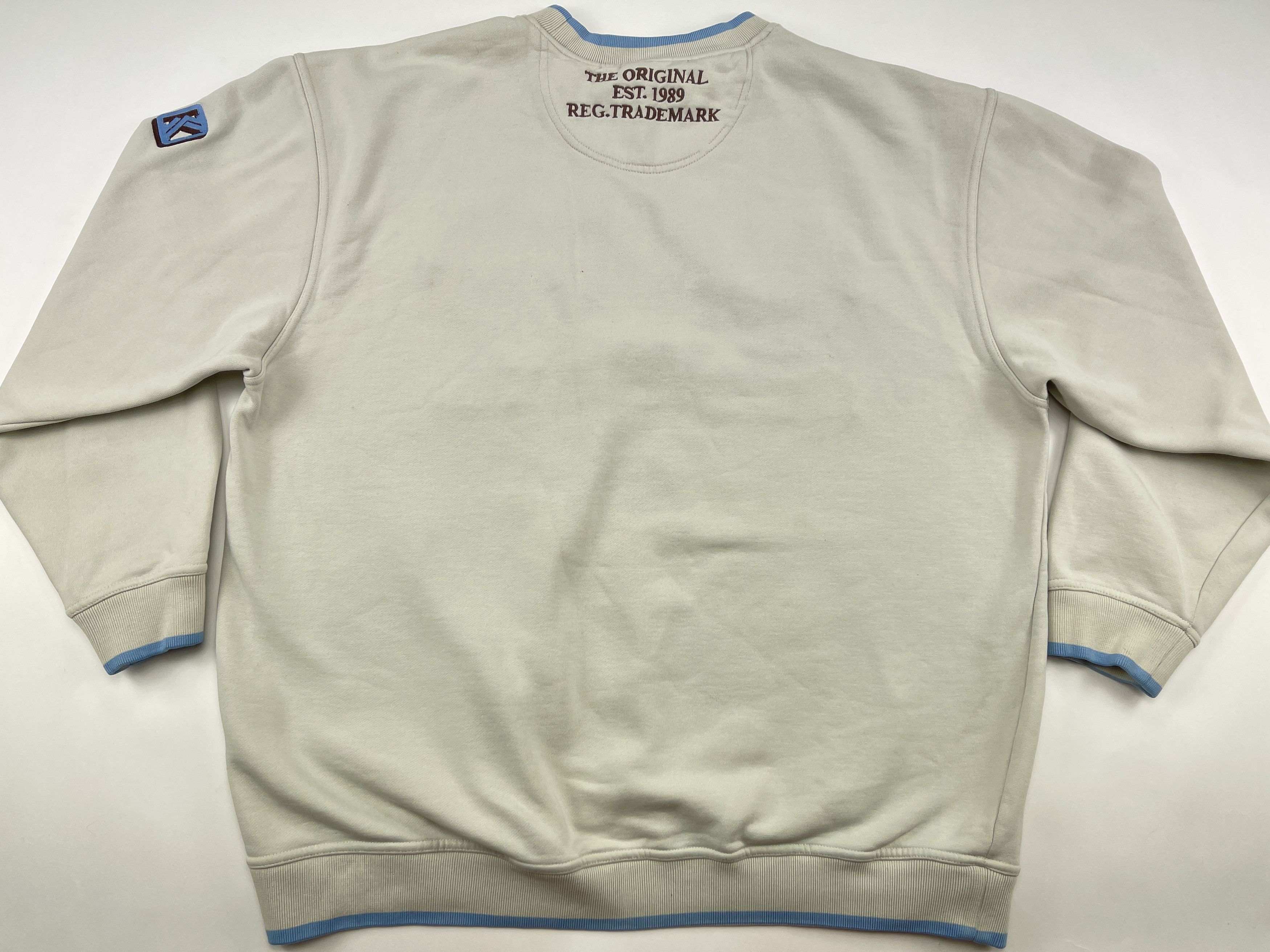 Karl Kani KARL KANI sweatshirt, beige, vintage Kani Faces, 90s size XL Size US XL / EU 56 / 4 - 14 Thumbnail