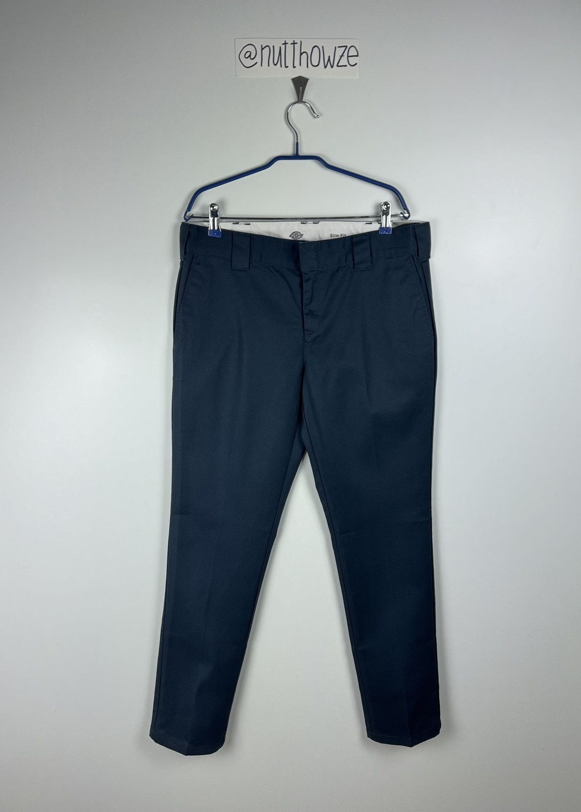 Carhartt Dickies 32x32 Slim Fit Dark Navy Streetwear Pants Size US 32 / EU 48 - 1 Thumbnail