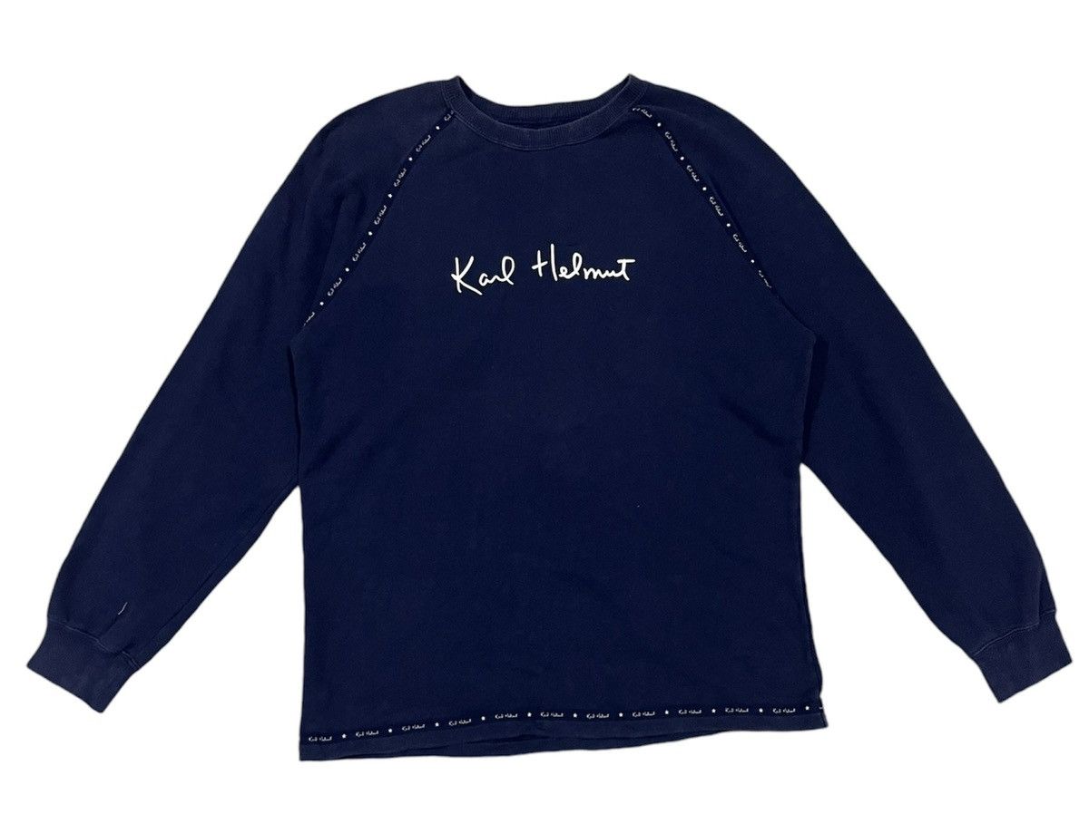 Designer × Japanese Brand × Karl Helmut Karl helmut sweatshirts Size US M / EU 48-50 / 2 - 1 Thumbnail
