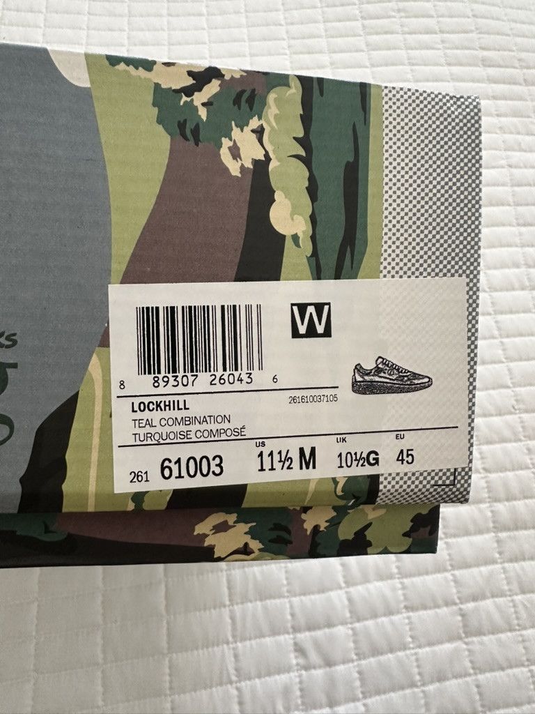 Clarks × Kith Kith - Ronnie Fieg x 8th Street Lockhill TEAL COMBO 'Scarab' Size US 11.5 / EU 44-45 - 4 Thumbnail