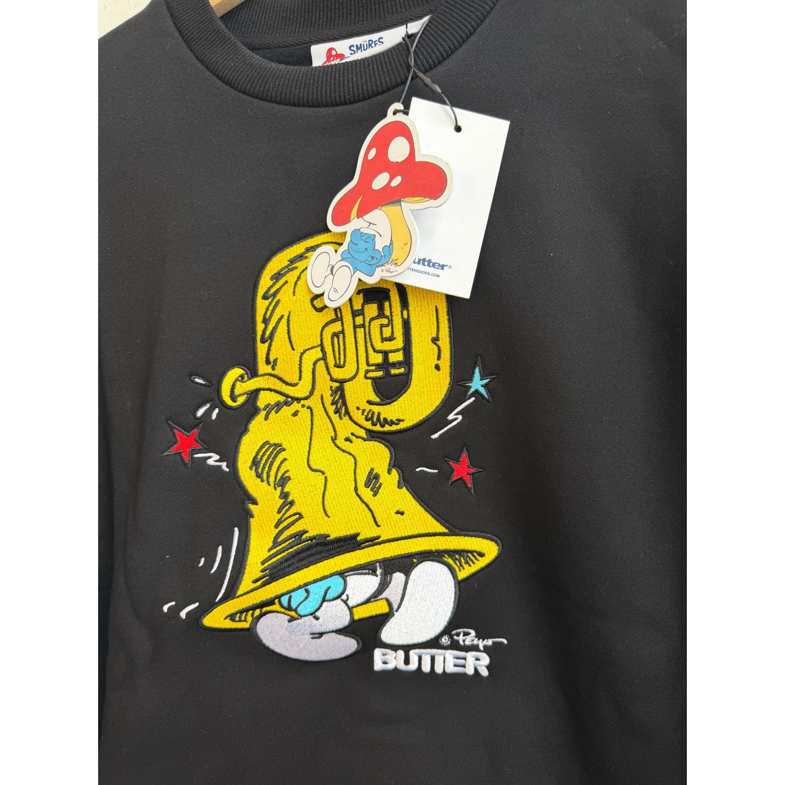 Butter Goods Butter x The Smurfs Harmony Crewneck Sweatshirt Size US M / EU 48-50 / 2 - 4 Thumbnail