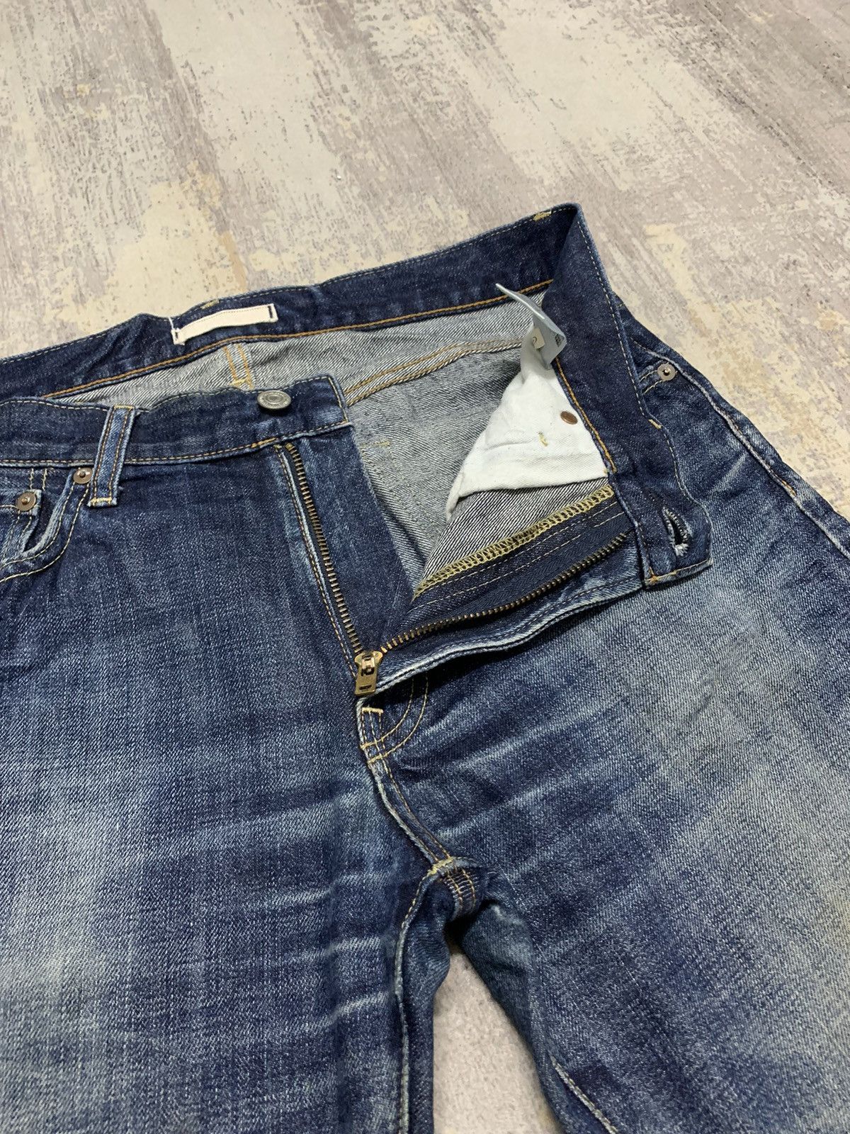 Hysteric Glamour Japanese Uniqlo Denim Undercover Style Jeans 32x29 Size US 32 / EU 48 - 8 Thumbnail