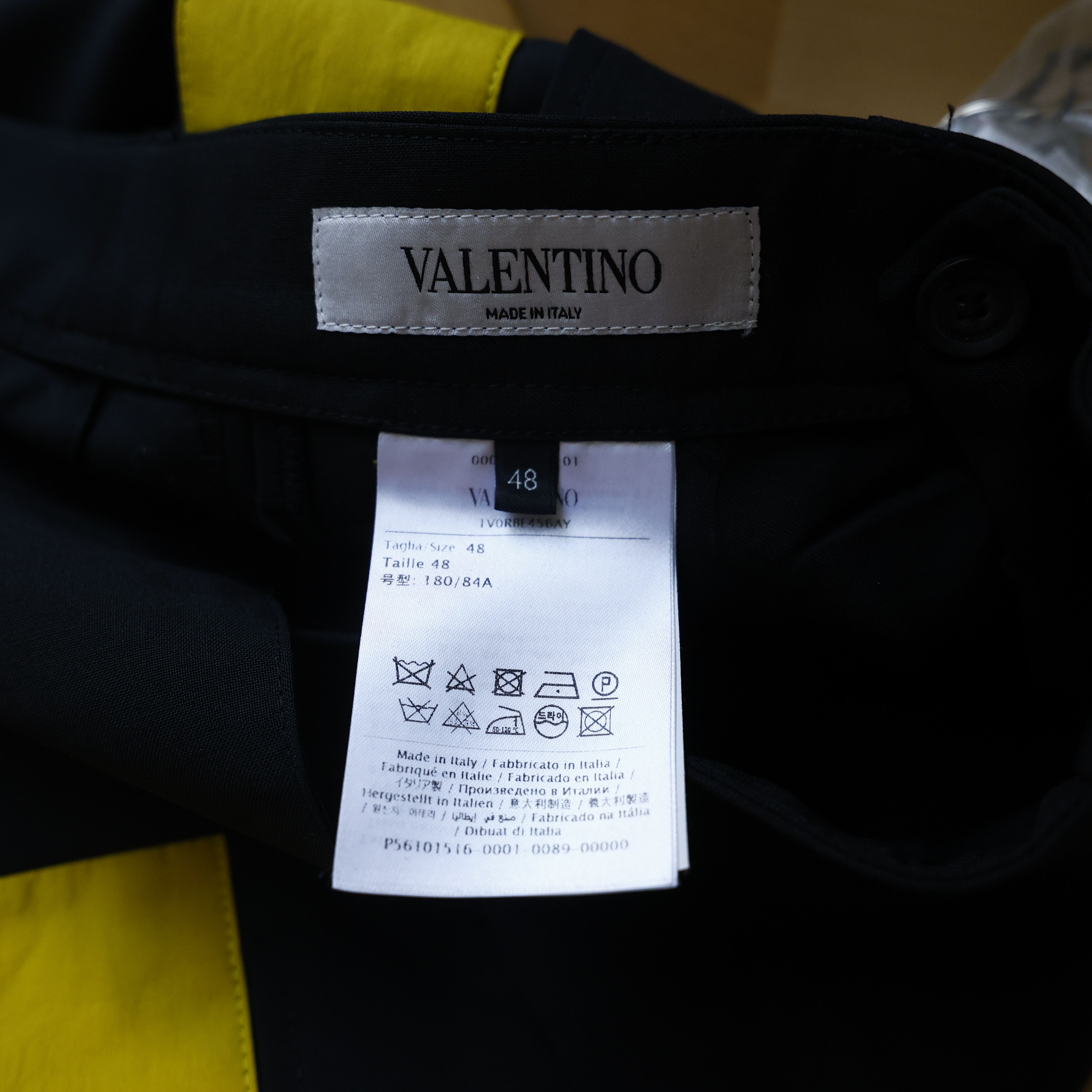 Valentino Valentino Yellow Side Stripe Pants Size US 32 / EU 48 - 3 Thumbnail