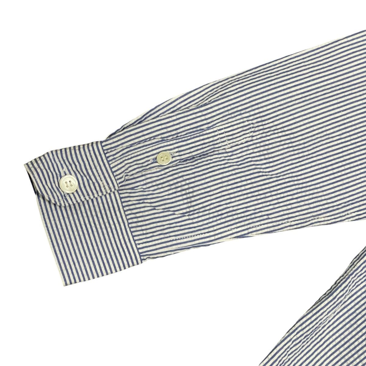 Issey Miyake Vintage Issey Miyake Mercibeaucoup Striped Button Jacket Size US L / EU 52-54 / 3 - 19 Thumbnail