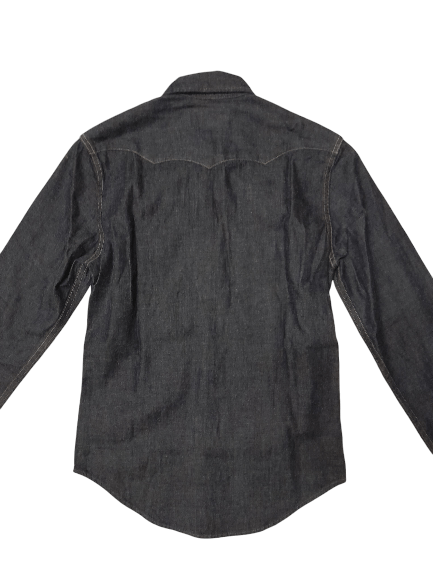 RRL Ralph Lauren RRL Ralph Lauren Buffalo Denim Shirt (F353) Size US XS / EU 42 / 0 - 7 Thumbnail