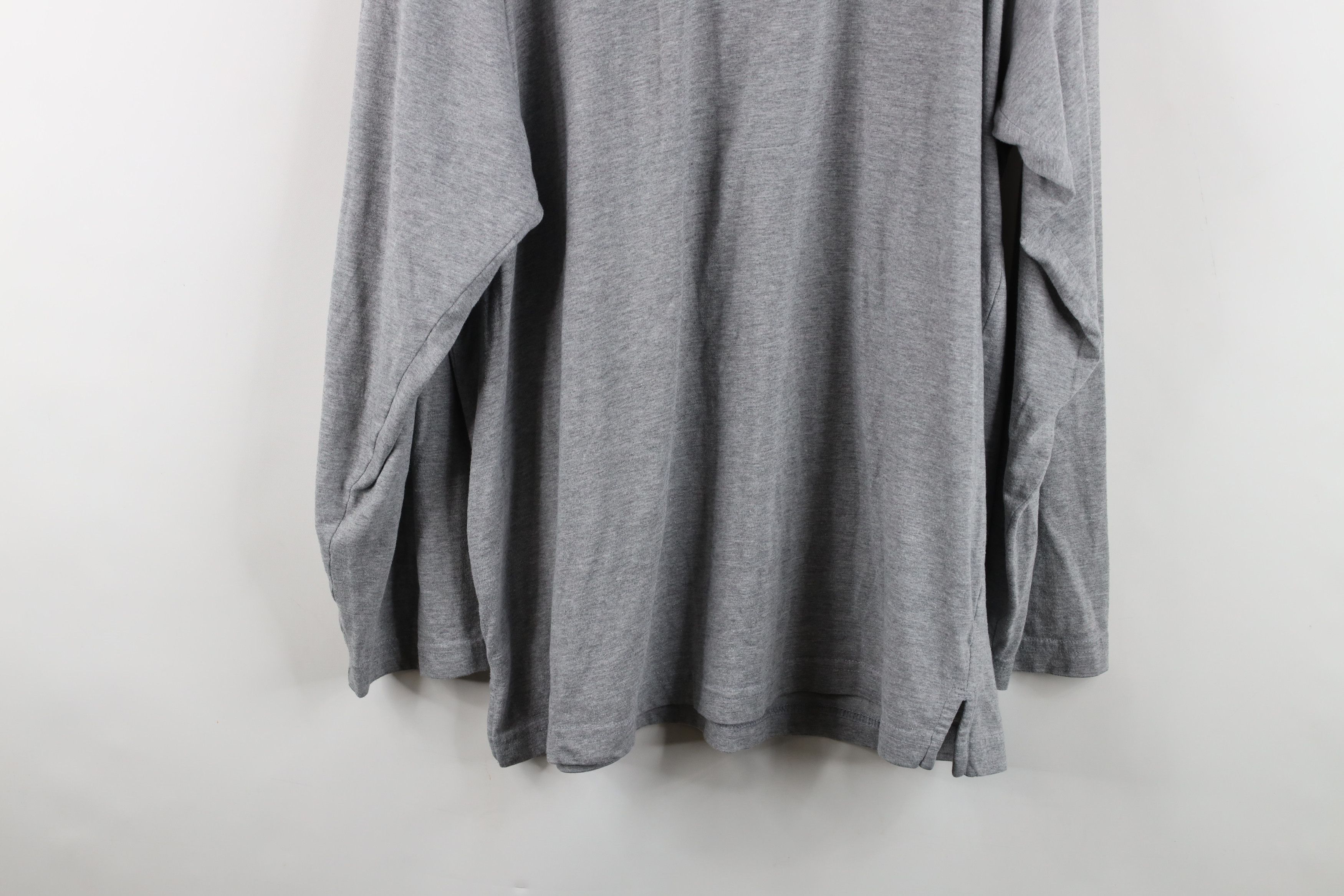 Vintage Vintage 90s Streetwear Distressed Long Sleeve Henley T-Shirt Size US L / EU 52-54 / 3 - 14 Thumbnail