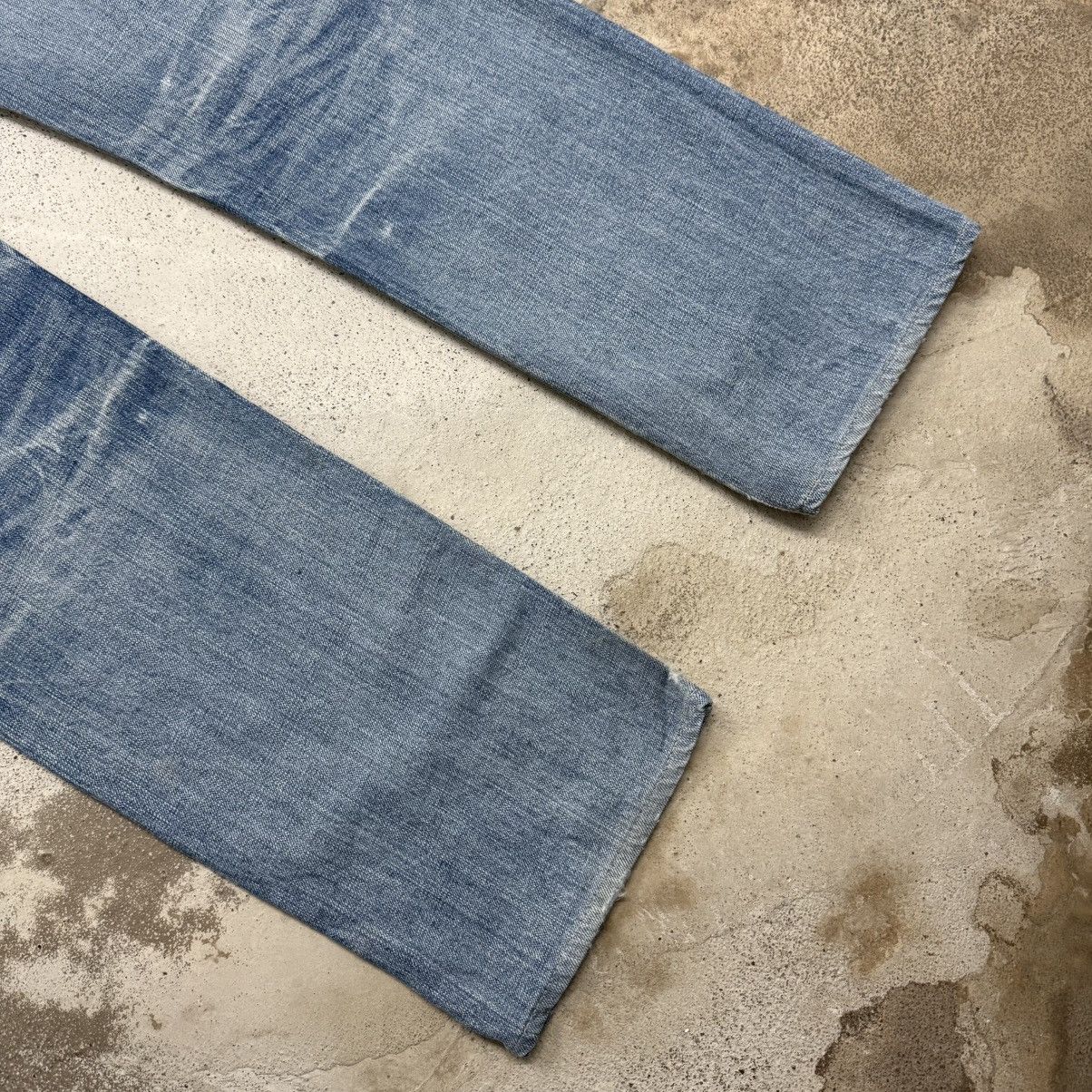 Spellbound Spellbound Distressed Light Wash Japanese Denim Pants Size US 33 - 13 Thumbnail
