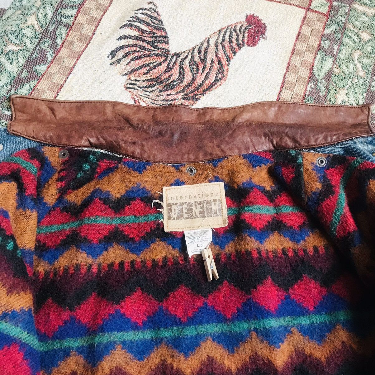 Vintage Vintage Internationa Denim Jacket Size US L / EU 52-54 / 3 - 10 Thumbnail