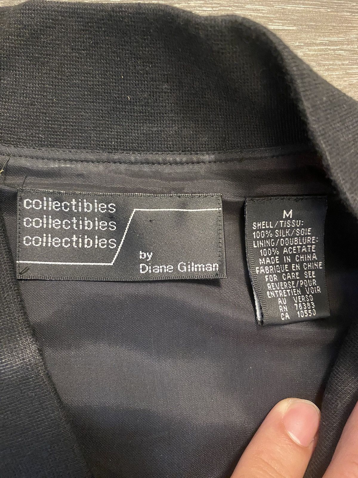 Vintage Vintage Diane Gilman Collectibles (silk) Jacket Size M / US 6-8 / IT 42-44 - 3 Thumbnail