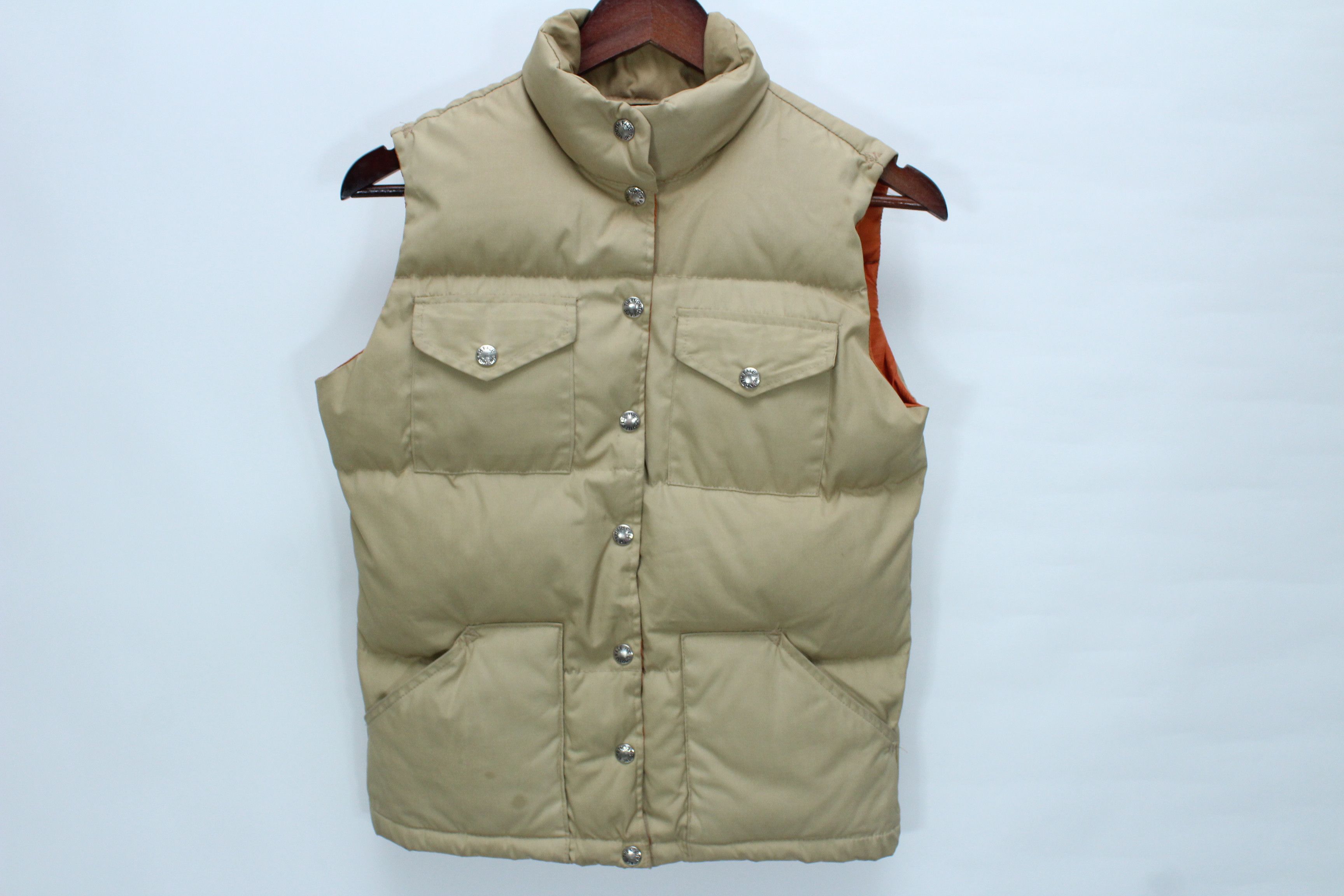 The North Face 70s 80s The North Face Brown Label Puffer Vest Tan Size S / US 4 / IT 40 - 2 Thumbnail