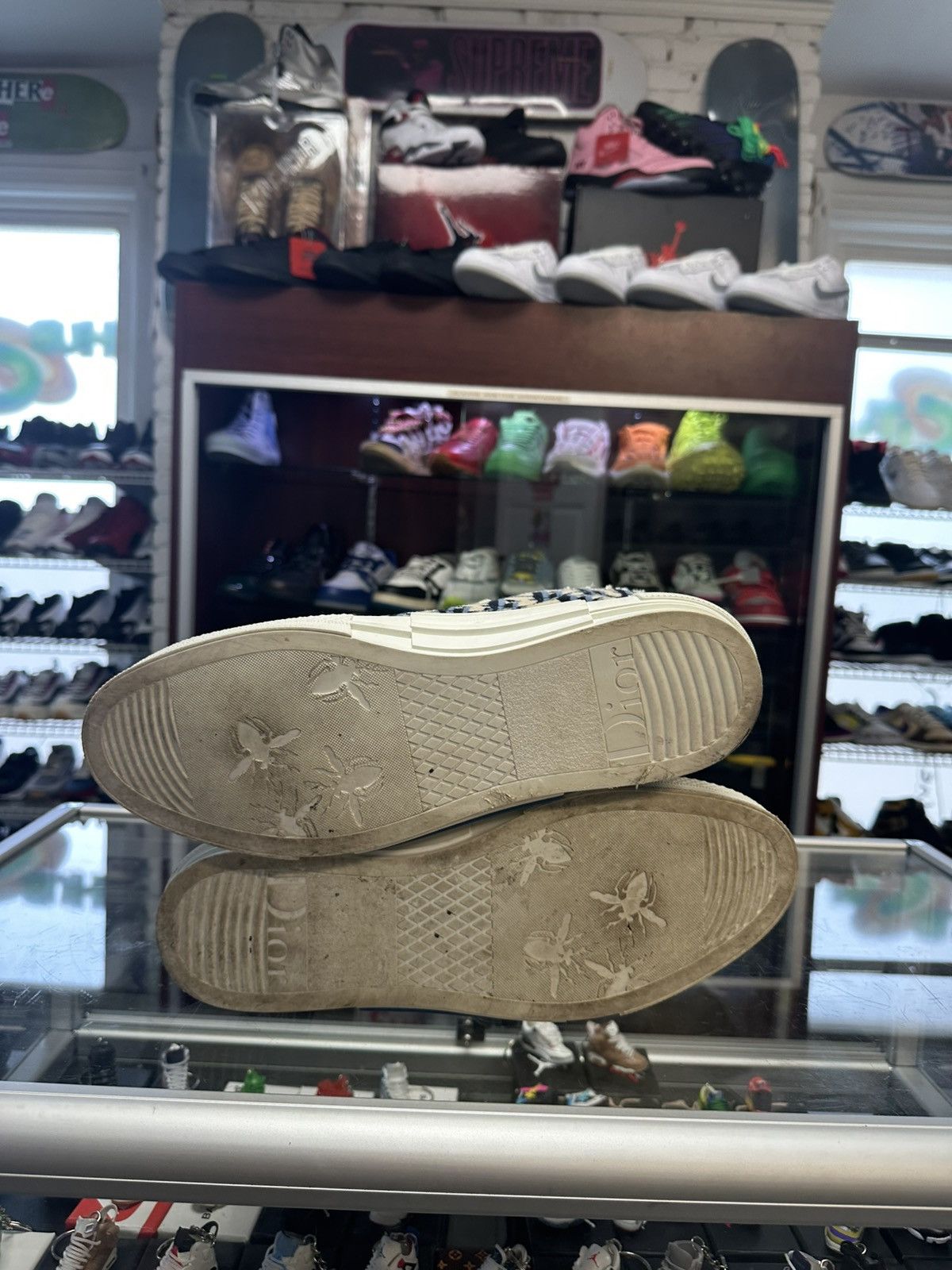 Dior Dior B22 ‘Tapestry Sneaker Size US 12 / EU 45 - 7 Thumbnail