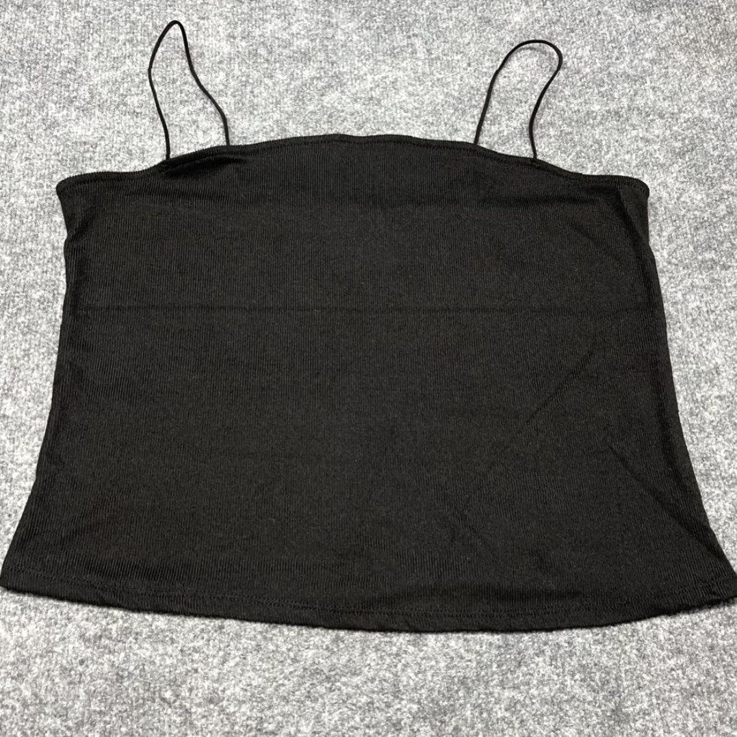 Vintage Rue21 Tank Top Womens Plus 2X Black Sleeveless Stretch Basic Tank Top 2X Womens Black Streetwear Casual 90s Inspired Size XXL / US 16-18 / IT 52-54 - 3 Thumbnail