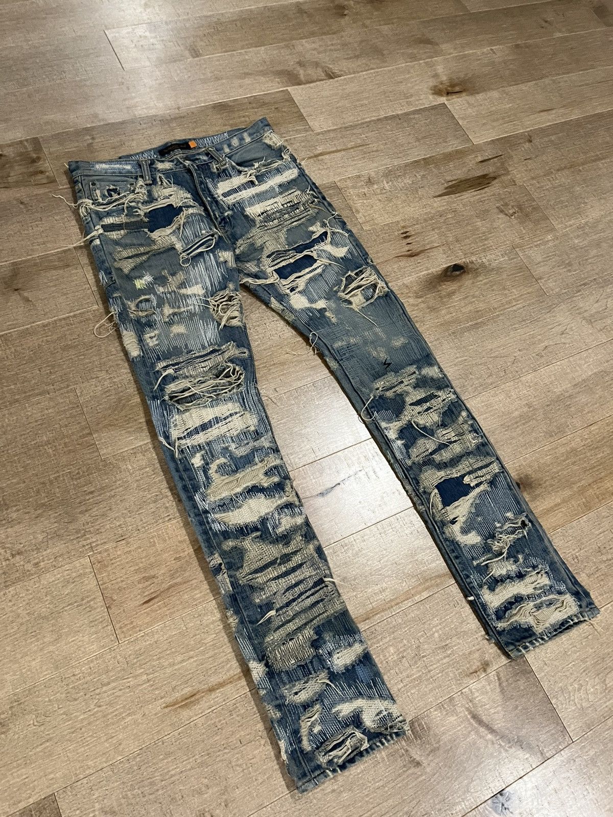 Undercover Undercover 85s Blue denim Size US 30 / EU 46 - 2 Thumbnail