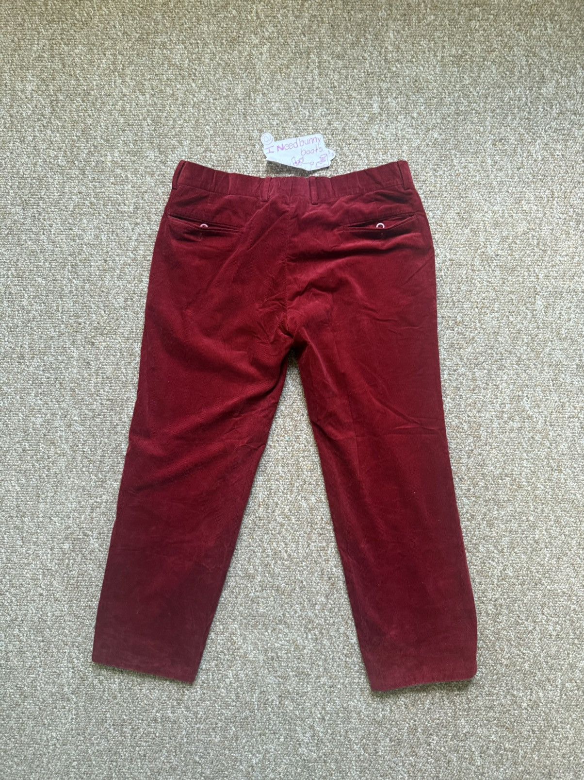 Hermes vintage hermes corduroy Size US 33 - 2 Thumbnail