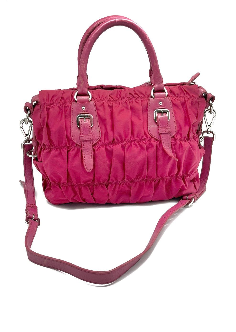 Prada Authentic PRADA Gaufre Shoulder Bag Size ONE SIZE - 2 Thumbnail