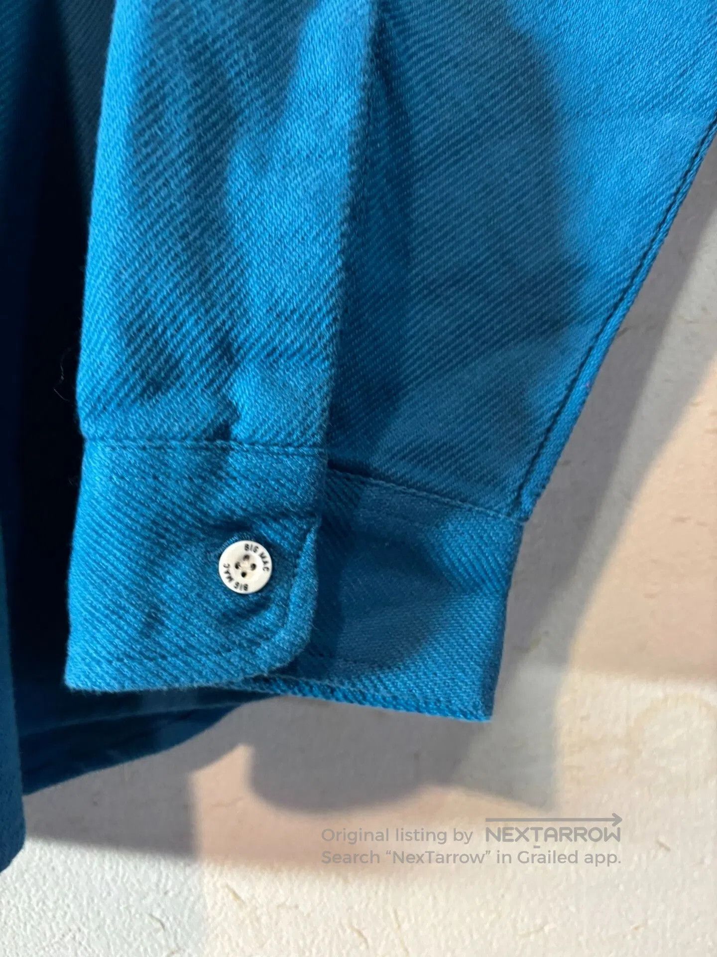 Big Mac BIG MAC x tom&co Irregular Collar Shirt. Size US M / EU 48-50 / 2 - 6 Thumbnail
