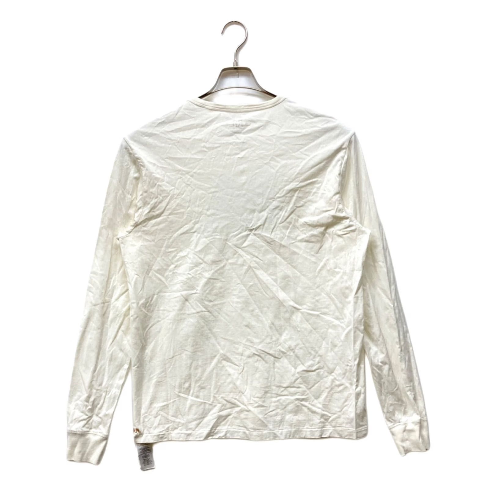 Ralph Lauren RRL Ralph Lauren×Ron Herman Long Sleeve T-Shirt Size L White Cotton Men's Used Mens Size US L / EU 52-54 / 3 - 2 Thumbnail