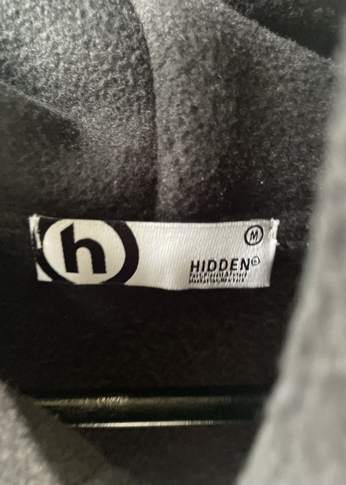 HIDDEN Hidden NY Black & Green Polar Fleece Hoodie Size US M / EU 48-50 / 2 - 3 Thumbnail