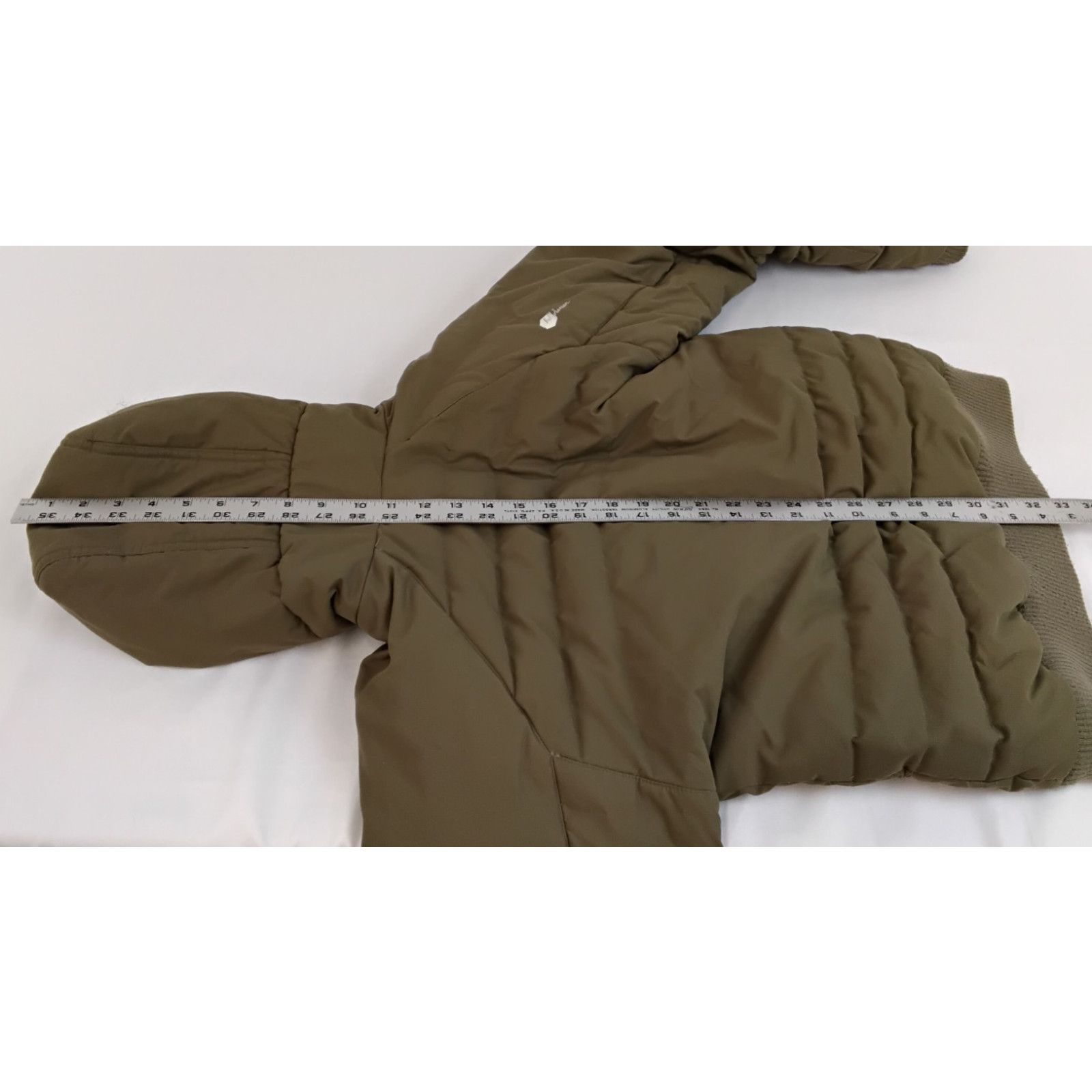Helly Hansen Helly Hansen Down Jacket Women's M Army Green Fur Trim Hood Size M / US 6-8 / IT 42-44 - 20 Thumbnail