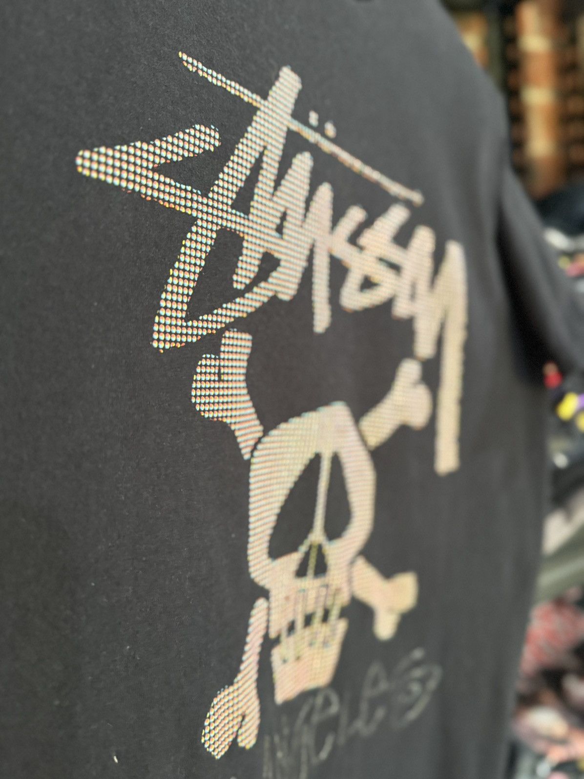 Stussy Vintage Stussy Skulls Los Angeles 3D Faded Tee Size US M / EU 48-50 / 2 - 3 Thumbnail