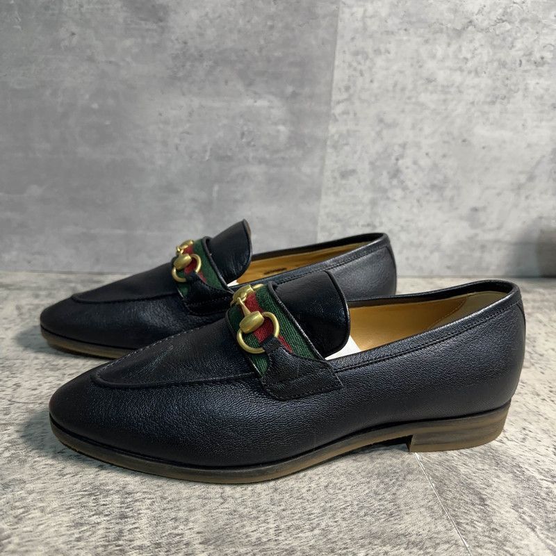 Gucci Gucci Leather Loafers for Men in Black - Size US 8 / EU 41 - 1 Thumbnail