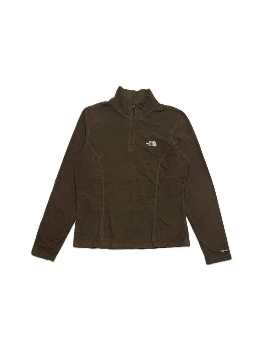 The North Face The North Face Brown Half Zip Fleece Outdooe GORPCORE Size M / US 6-8 / IT 42-44 - 1 Thumbnail