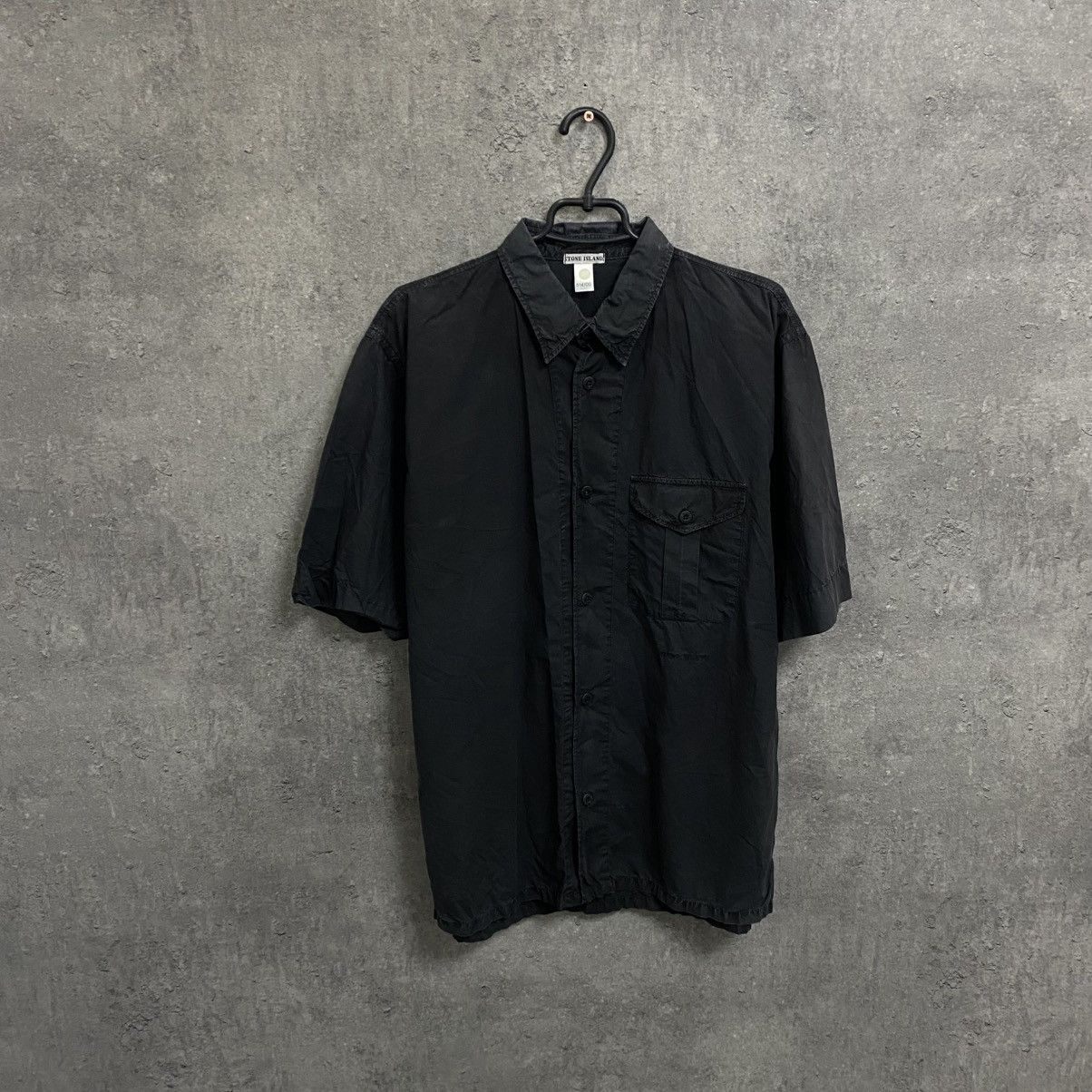 Stone Island Vintage Stone Island Black Shirt Size US L / EU 52-54 / 3 - 1 Thumbnail