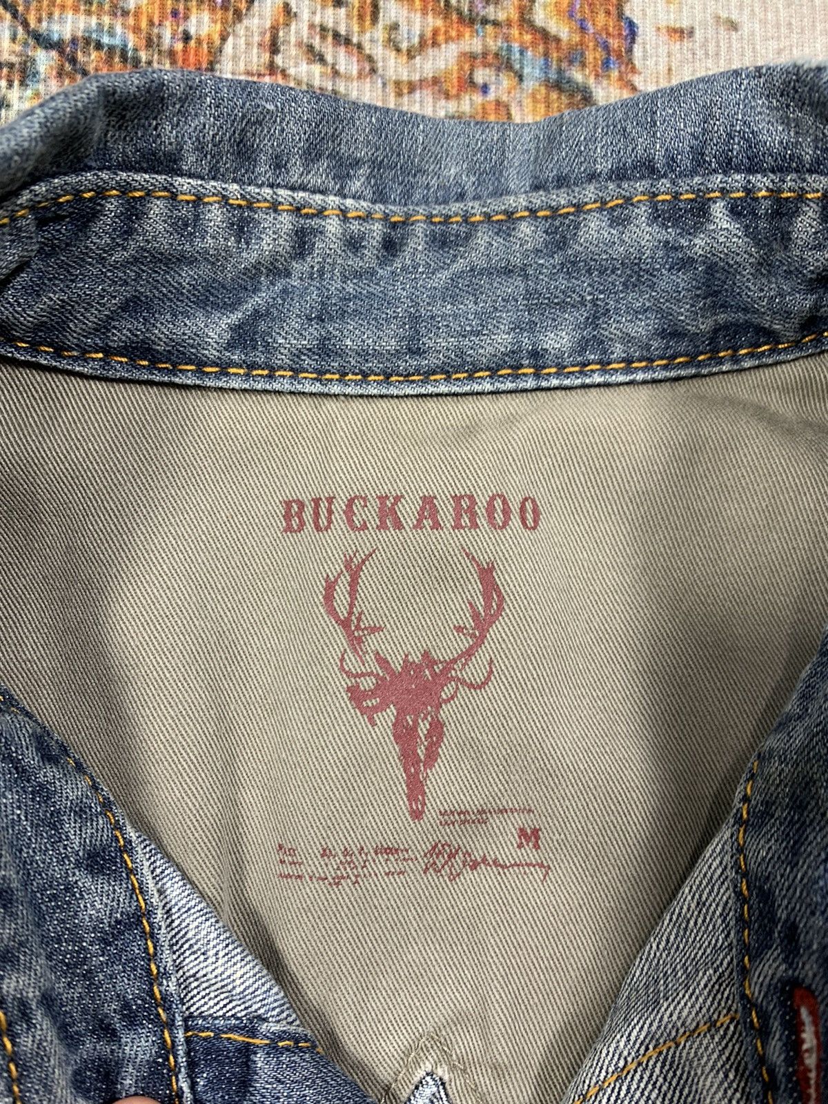 BUCKAROO DISTRESSED BUCKAROO BUTTON SHIRT BORO STYLE Size US M / EU 48-50 / 2 - 5 Thumbnail