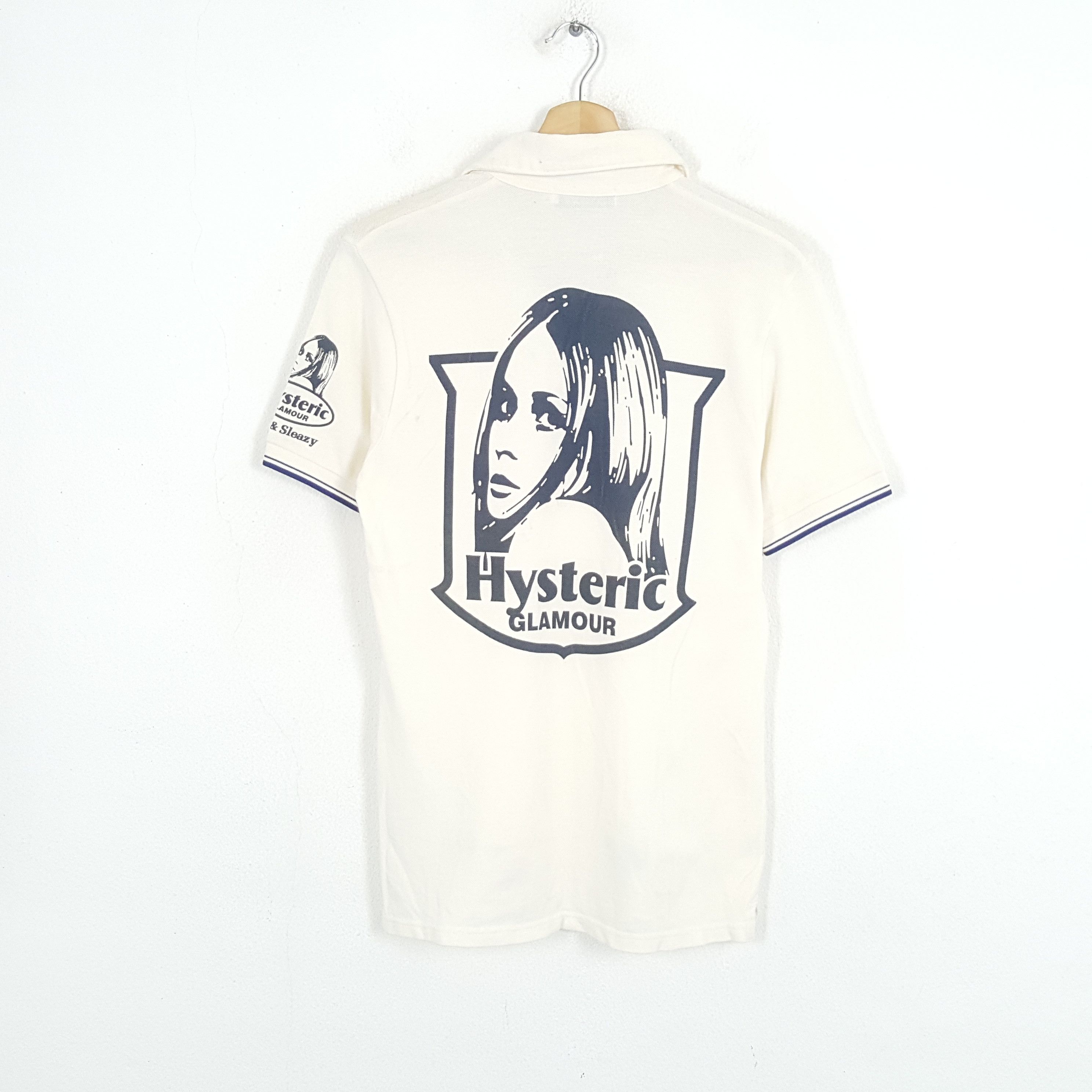 Hysteric Glamour × Japanese Brand × Vintage Vintage HYSTERIC GLAMOUR Japanese Fashion Brand Polos Size S / US 4 / IT 40 - 1 Thumbnail