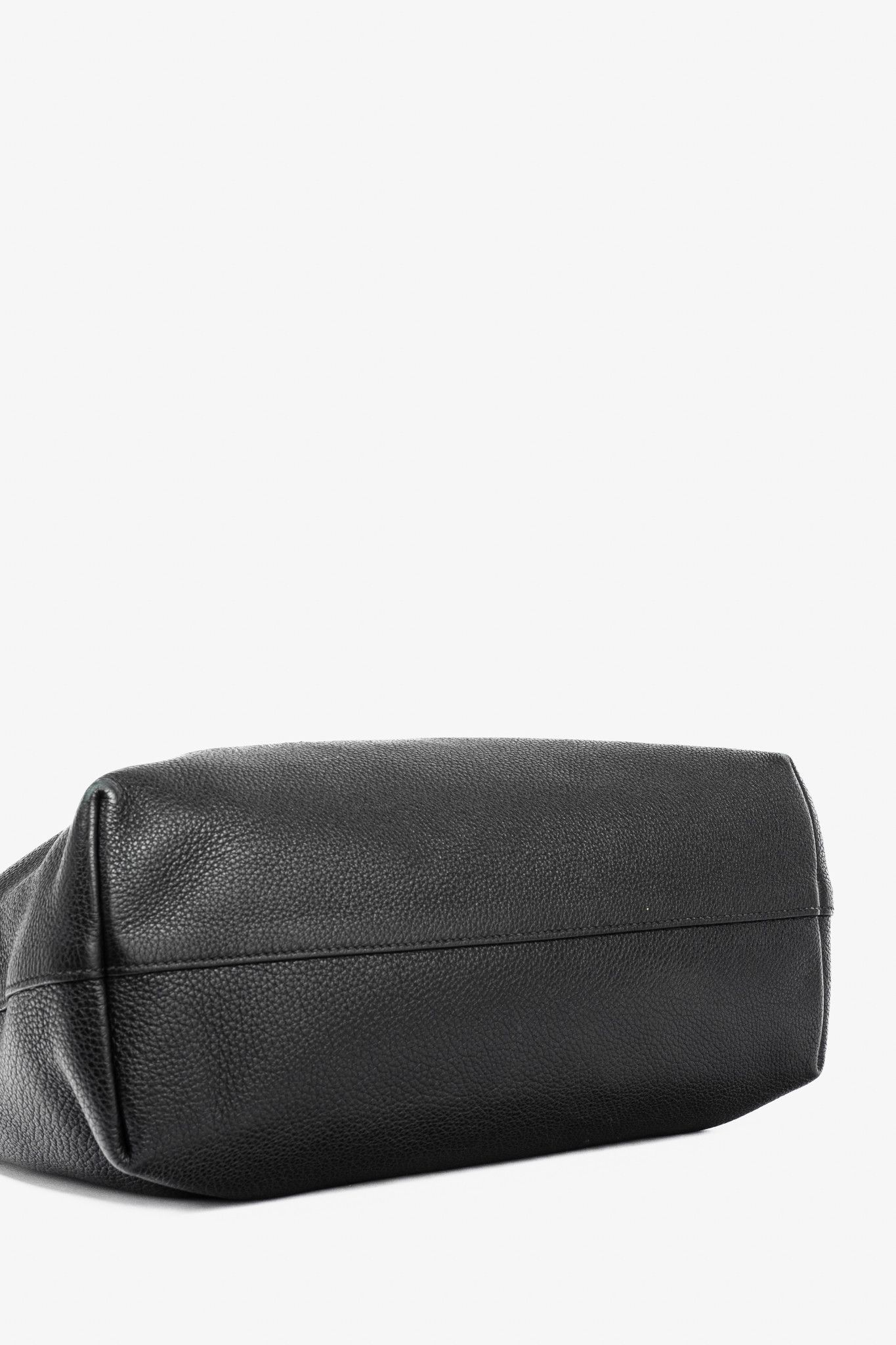 Prada Prada Nero Vitello Phenix Leather Shopping Tote Size ONE SIZE - 5 Thumbnail