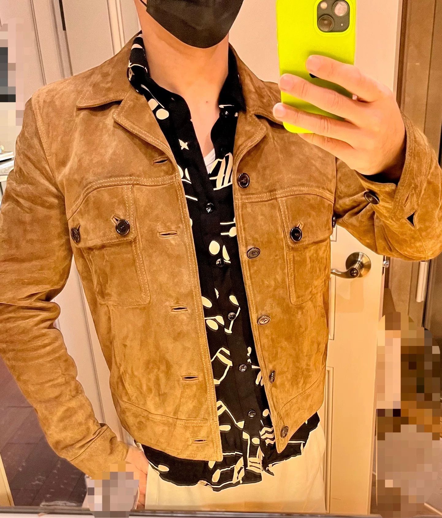 Saint Laurent Paris Saint Laurent SLP Runway Suede Slim Jacket Size US S / EU 44-46 / 1 - 1 Thumbnail