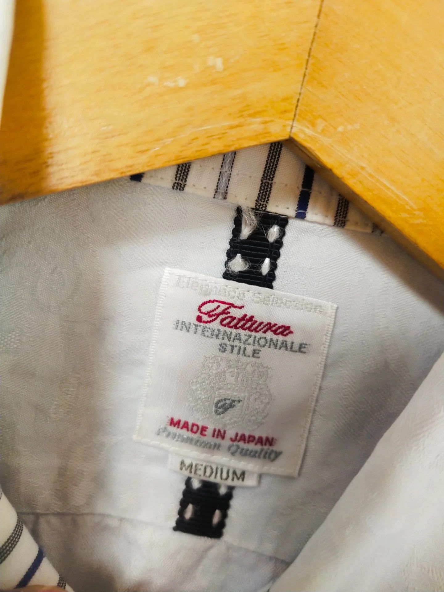 Vintage Vintage 80s Fattura Stile Made In Japan Jacquard Shirt Size US M / EU 48-50 / 2 - 6 Thumbnail