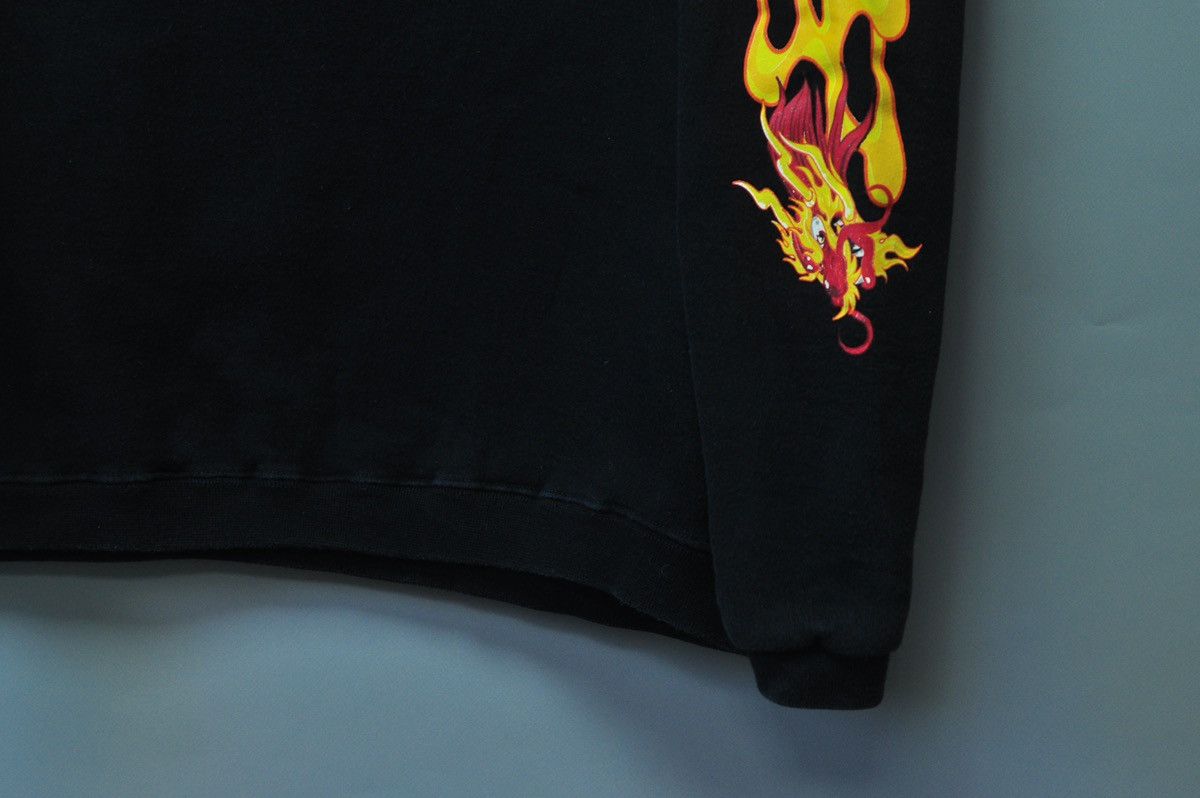 Japanese Brand × No Fear × Vintage Vintage No Fear Crewneck Sweatshirt 2000s “year of dragon” Size US L / EU 52-54 / 3 - 6 Thumbnail