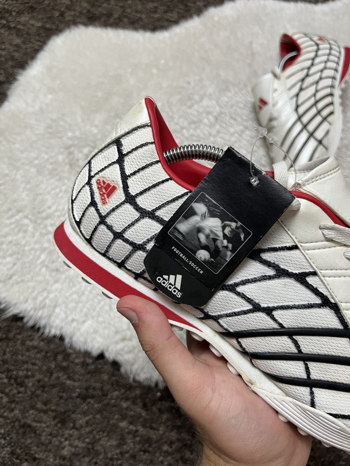 Adidas Very Rare Vintage Adidas F20 Spider Hype Sneakers Size US 9 / EU 42 - 2 Thumbnail