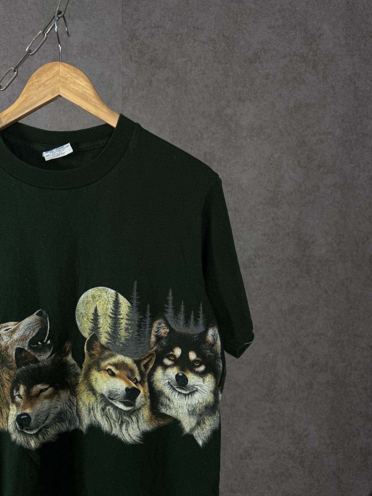 Vintage Wolf vintage animal tee Size US M / EU 48-50 / 2 - 2 Thumbnail