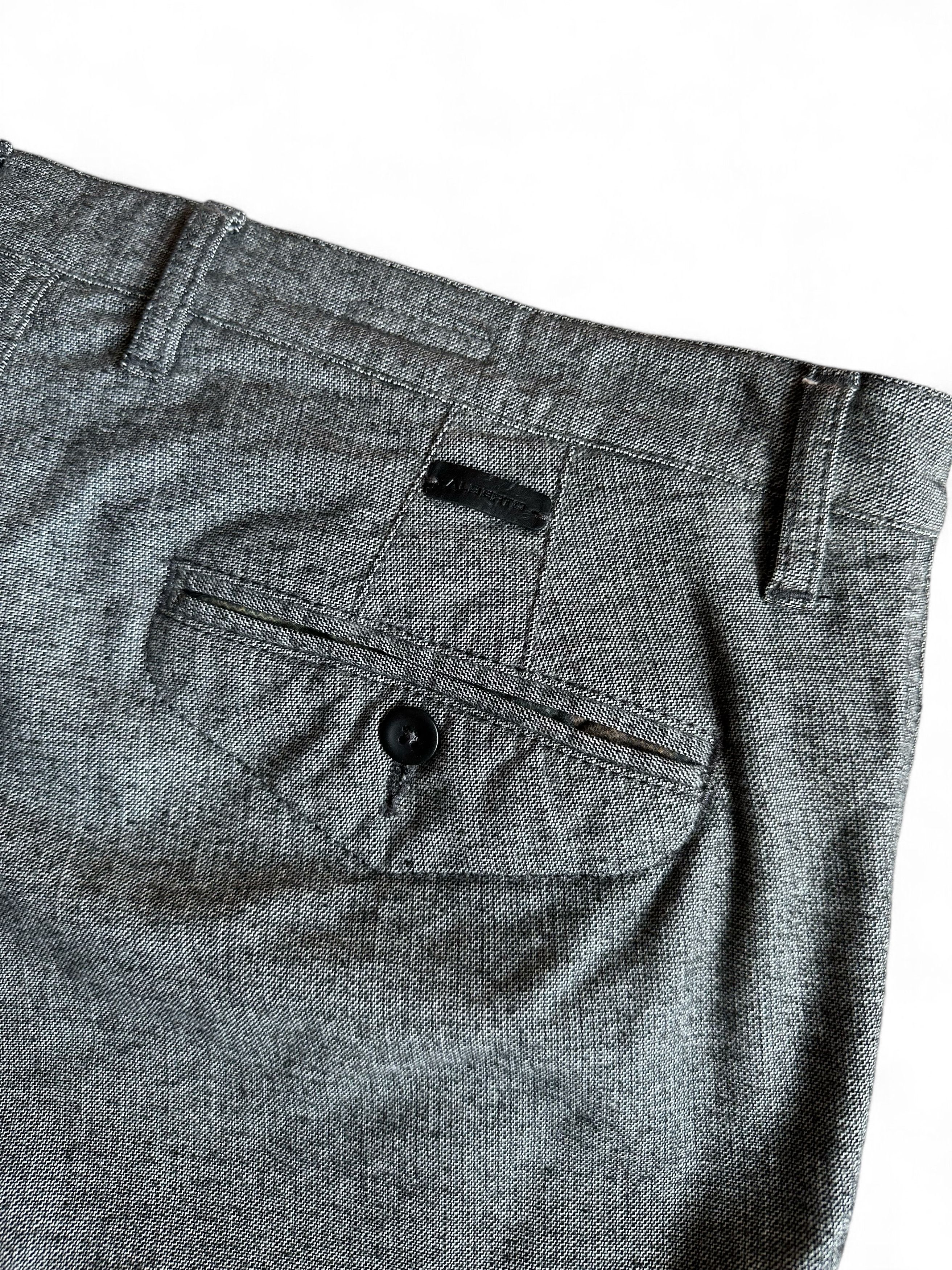 Alberto Alberto Slim Tailored Cargo Casual Pants Size US 34 / EU 50 - 4 Thumbnail
