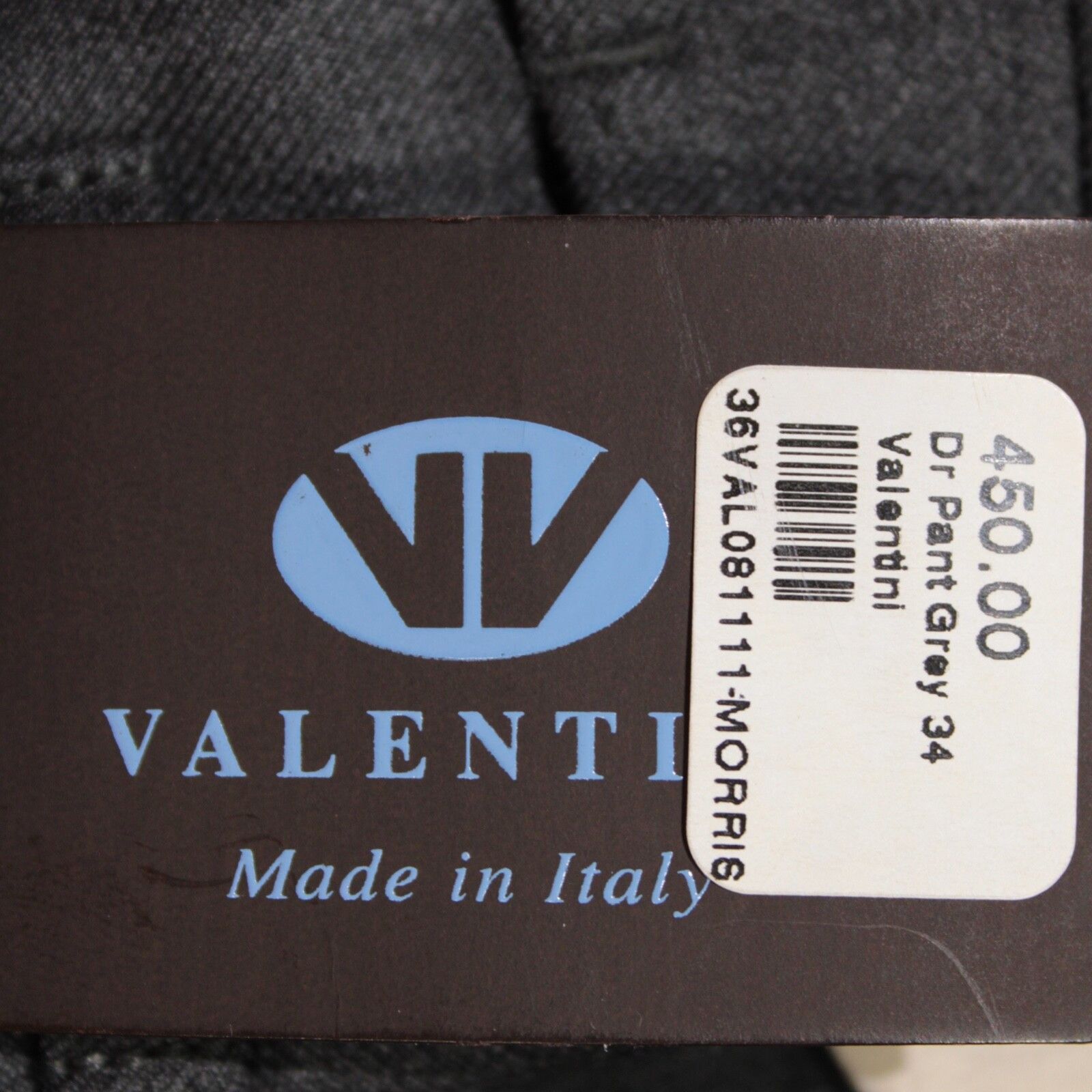 Other Valentini New with tags Dress Pants Size 34 US In Gray Size US 34 / EU 50 - 6 Thumbnail