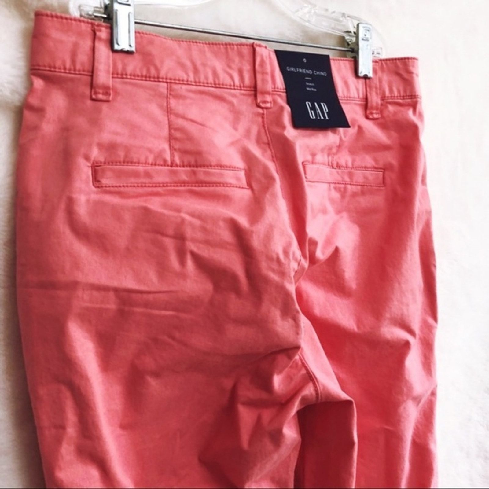 Gap GAP Girlfriend Pink Chino in Stretch Twill Size 25" / US 0 / IT 36 - 6 Thumbnail