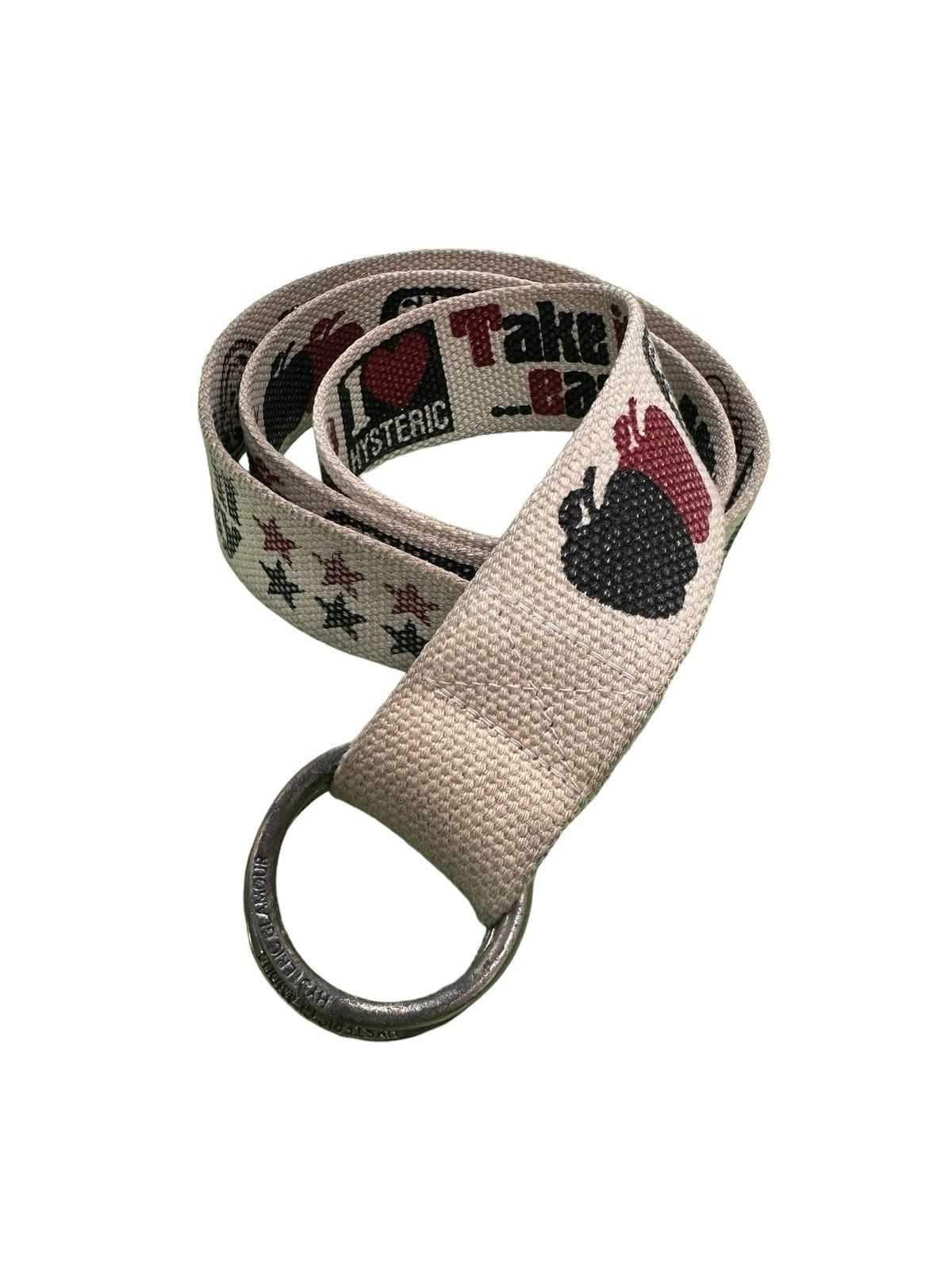 Hysteric Glamour × Vintage HYSTERIC GLAMOUR I LOVE HYSTERIC BELT Size ONE SIZE - 1 Thumbnail