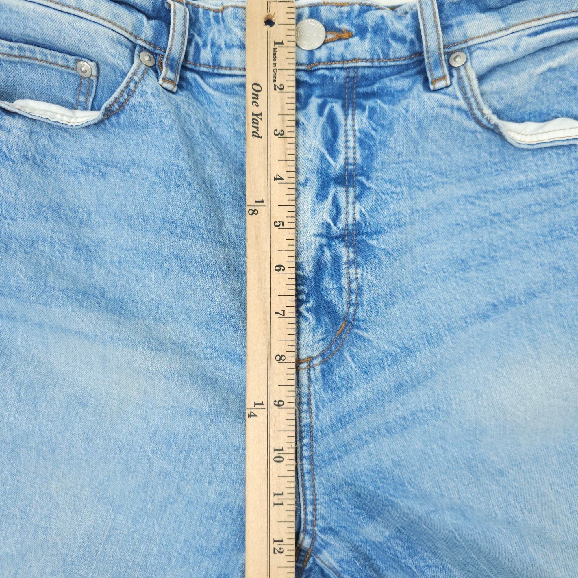 Loft Loft High Waist Boyfriend Jeans Womens 29/8 High Rise Size 30" / US 8 / IT 44 - 4 Thumbnail