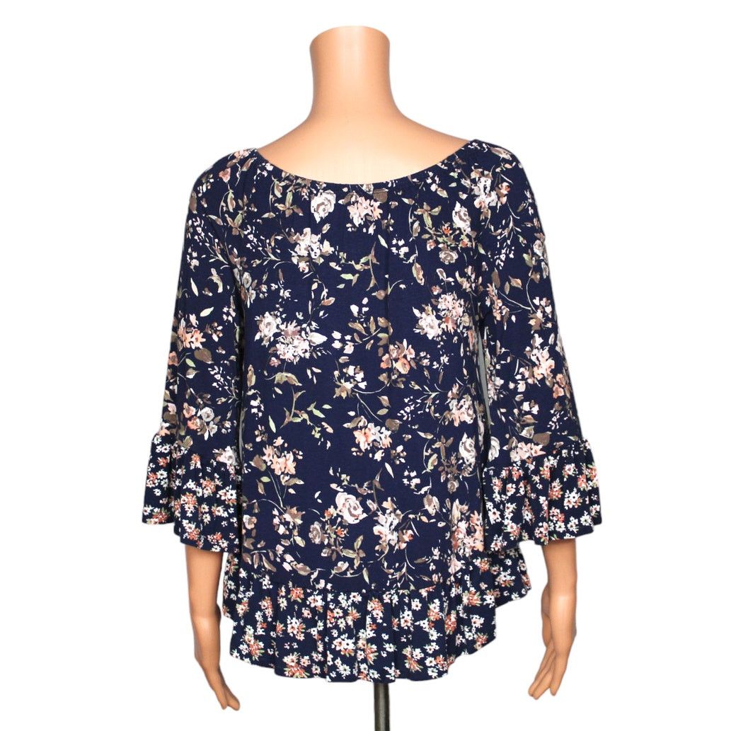 Other COMO Vintage 3/4 Sleeve Top Women's Size Small Size S / US 4 / IT 40 - 3 Thumbnail