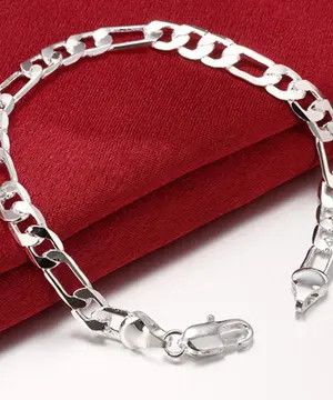 Jewelry link bracelet 20cm and necklace 60cm Size ONE SIZE - 3 Thumbnail