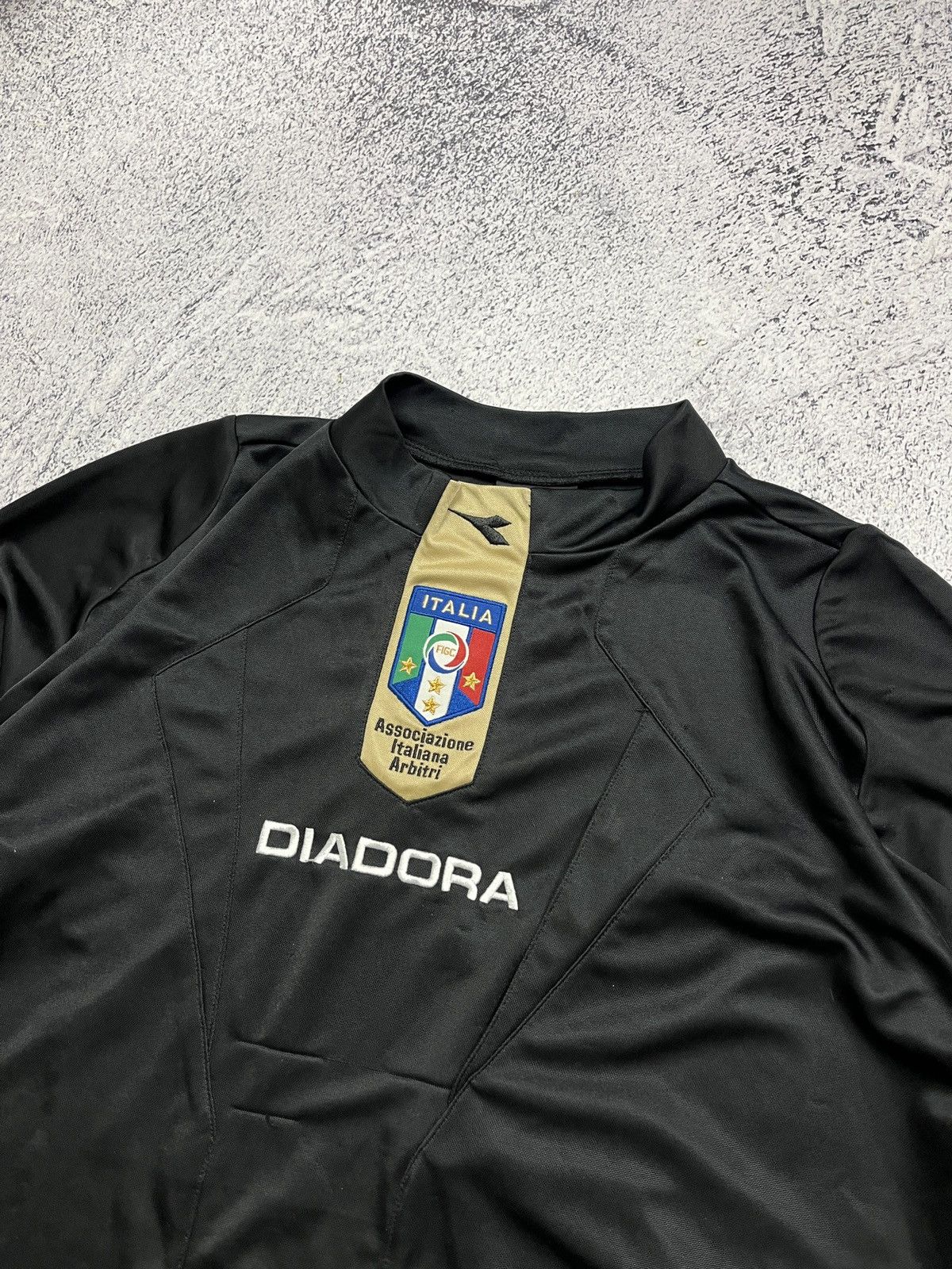 Diadora × Vintage Diadora Italy Football Referee Longsleeve Woccer Jersey rare Size US M / EU 48-50 / 2 - 5 Thumbnail